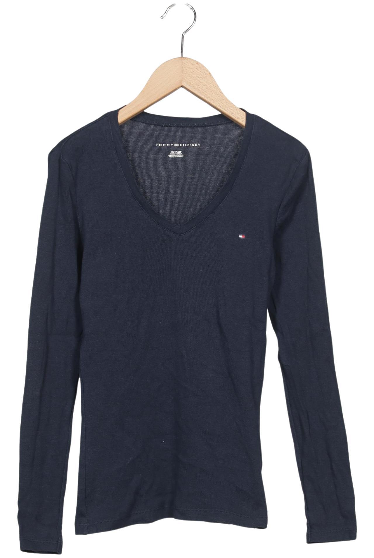 

Tommy Hilfiger Herren Langarmshirt, marineblau, Gr. 44