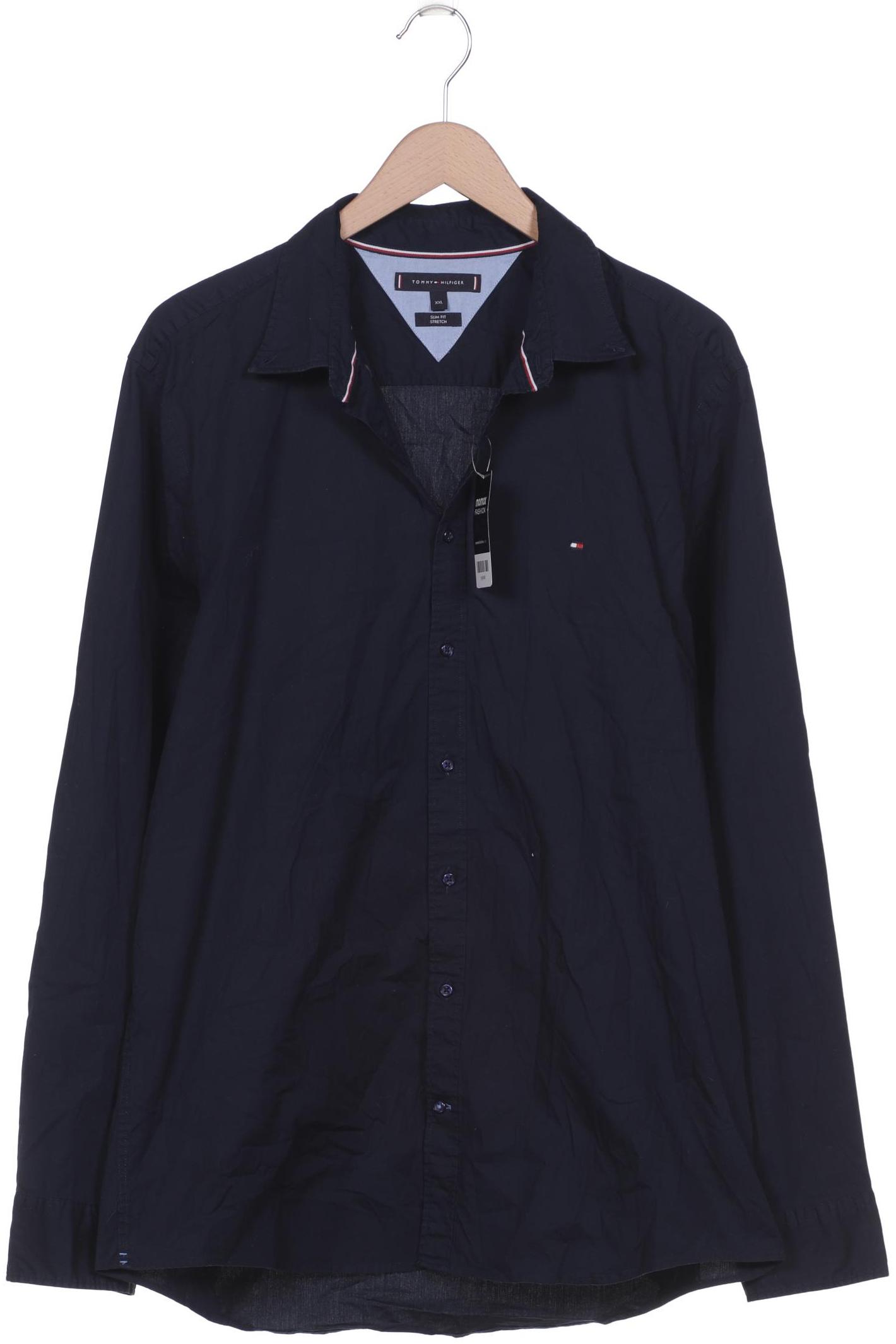 

Tommy Hilfiger Herren Hemd, marineblau