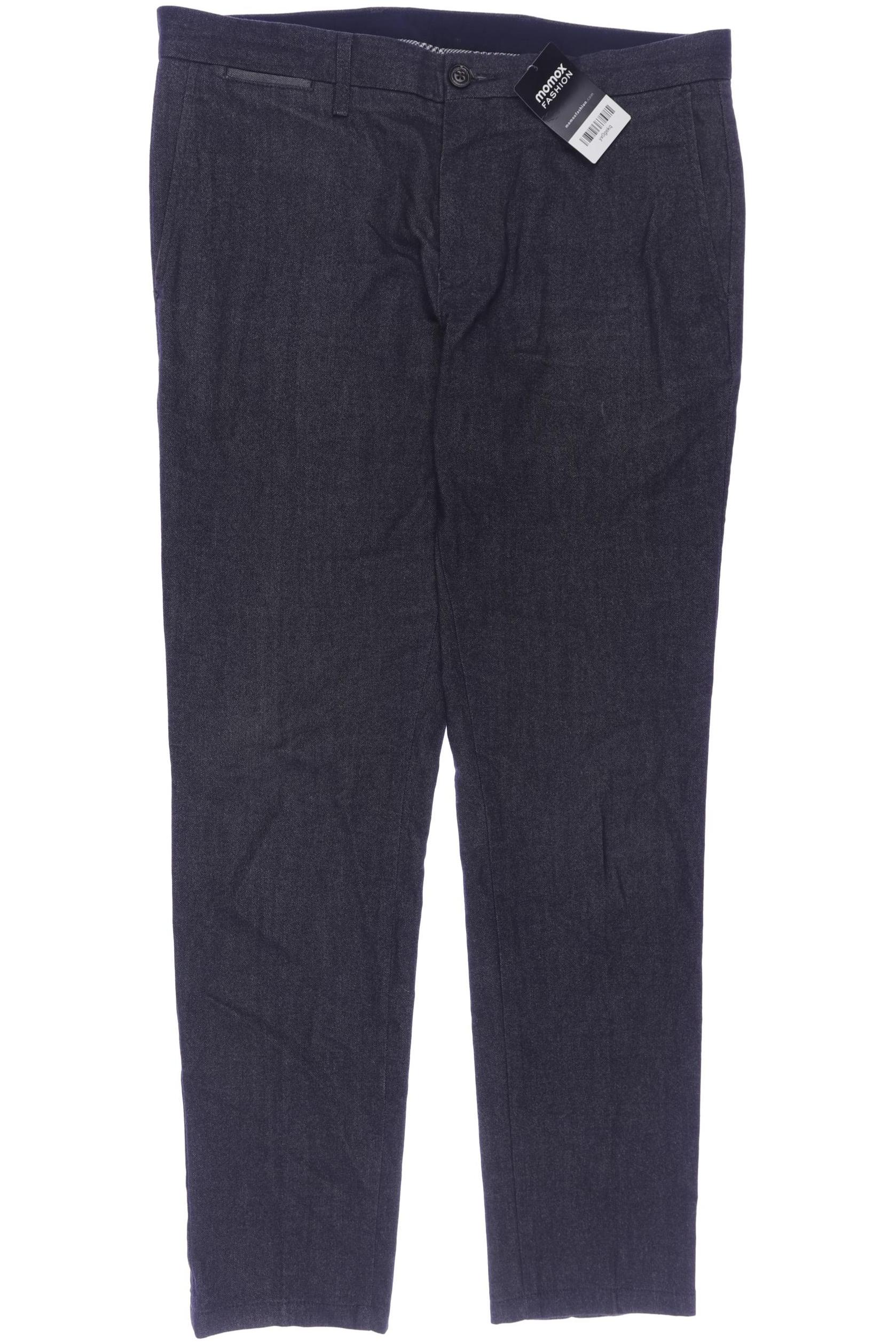 

Tommy Hilfiger Herren Stoffhose, marineblau, Gr. 34