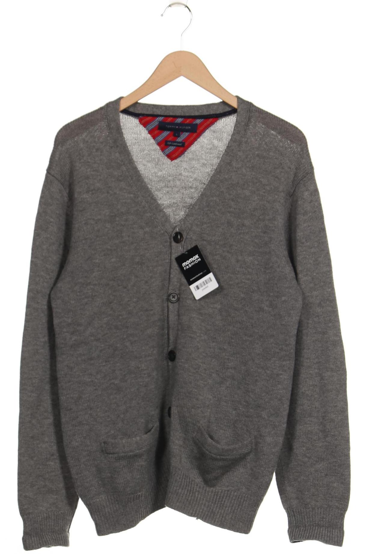 

Tommy Hilfiger Herren Strickjacke, grau, Gr. 52
