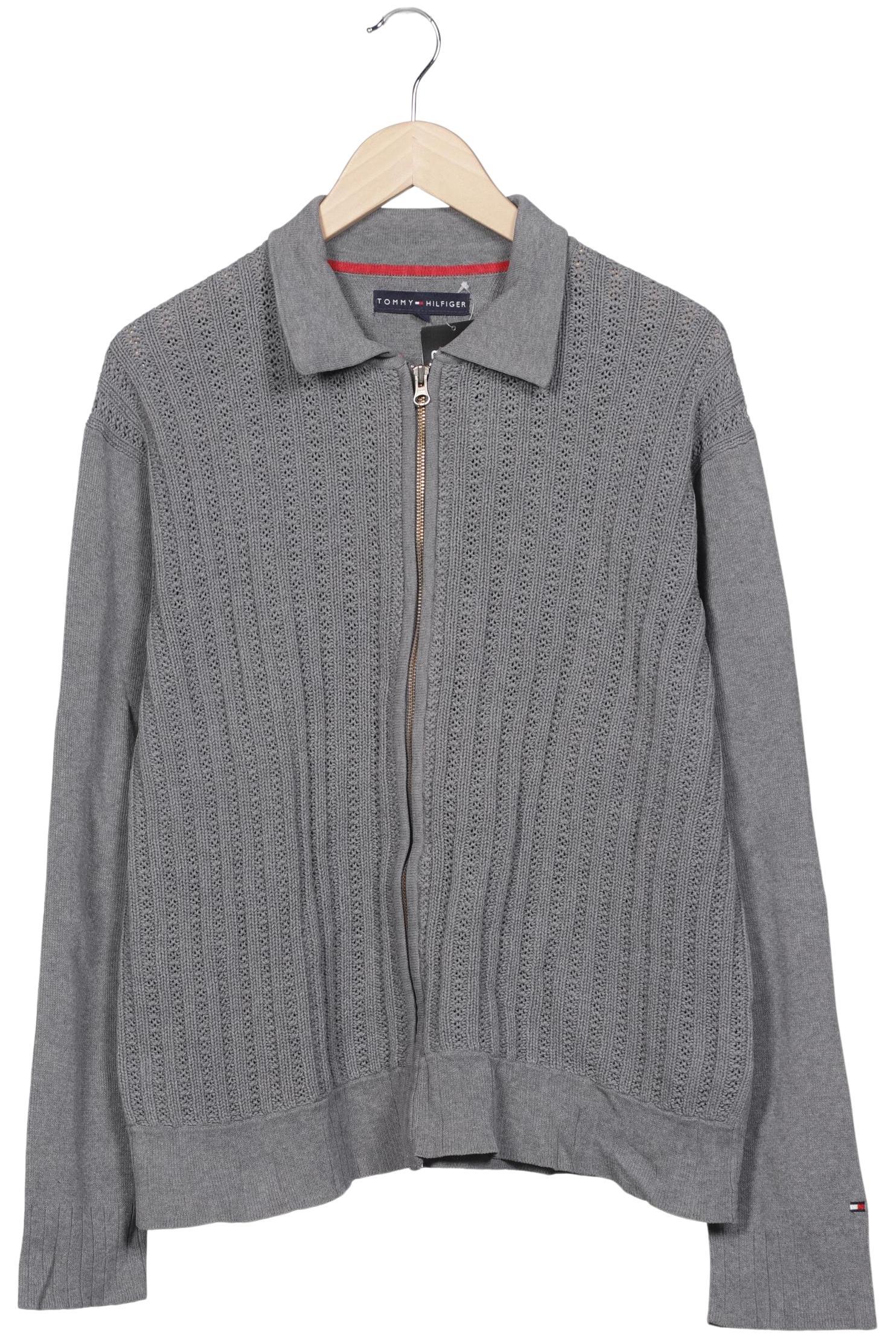 

Tommy Hilfiger Herren Strickjacke, grau, Gr. 52