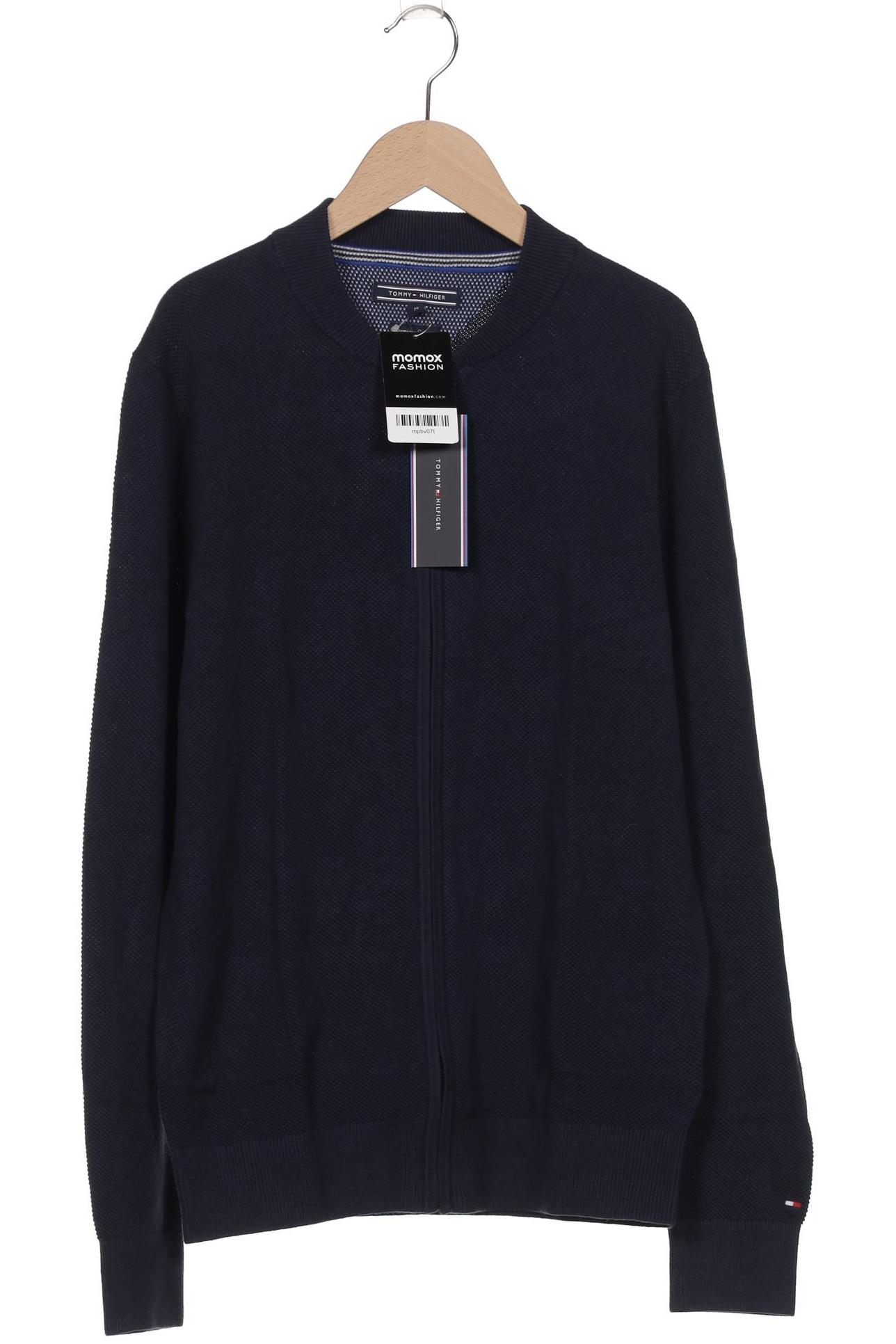 

Tommy Hilfiger Herren Strickjacke, marineblau, Gr. 48