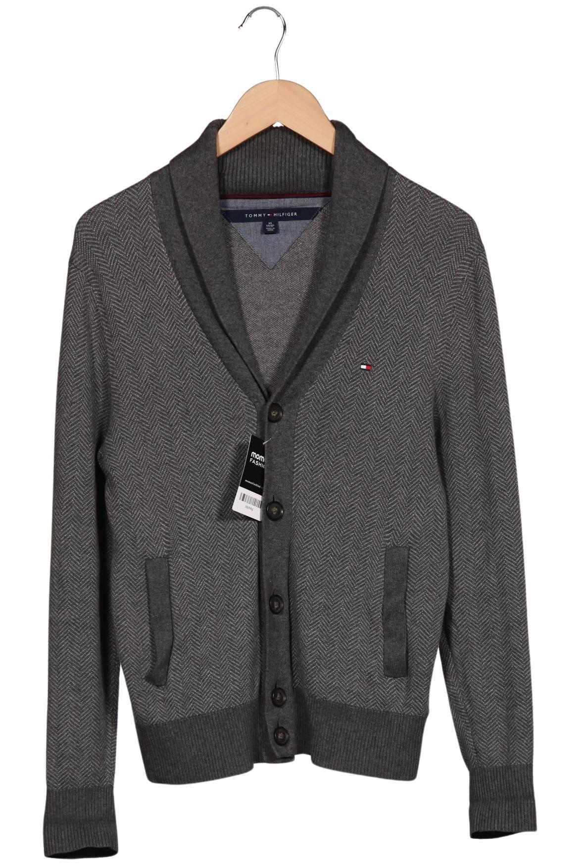

Tommy Hilfiger Herren Strickjacke, grau, Gr. 44