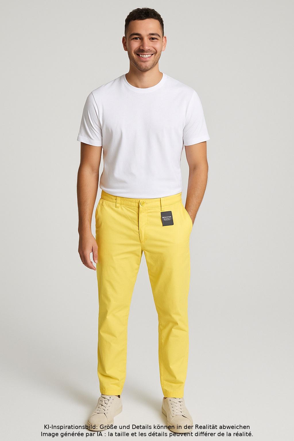 Thumbnail - Tommy Hilfiger Herren Stoffhose, gelb, Gr. 34