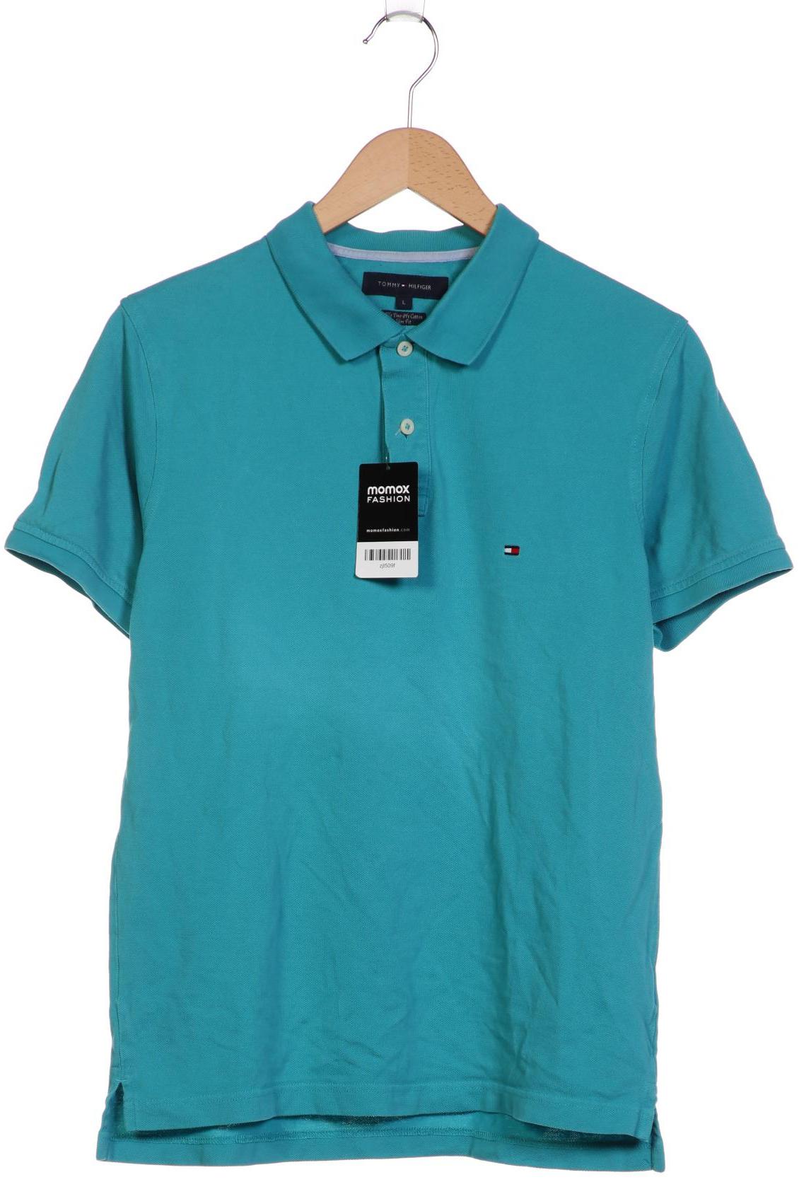 

Tommy Hilfiger Herren Poloshirt, türkis, Gr. 52