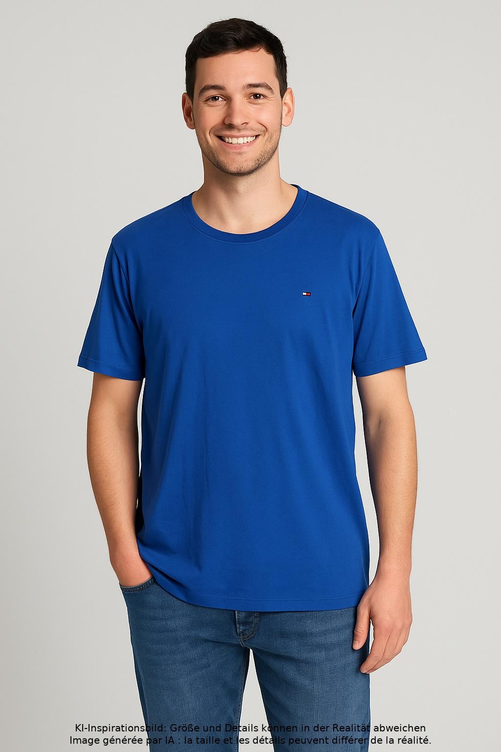 

Tommy Hilfiger Herren T-Shirt, blau, Gr. 56
