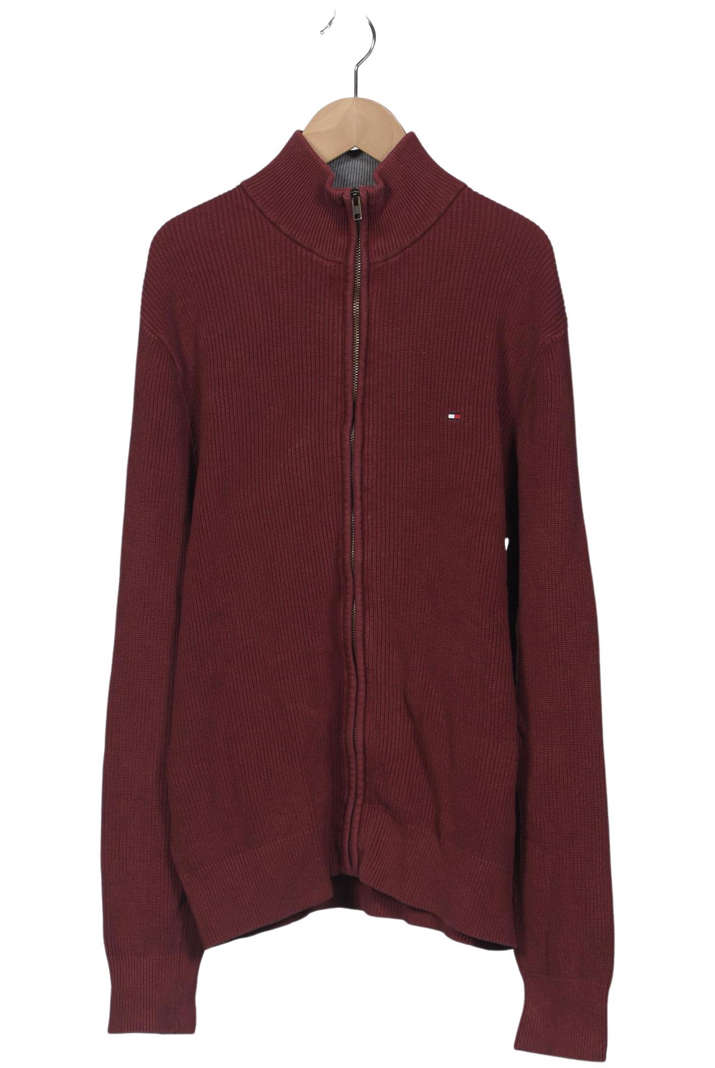 

Tommy Hilfiger Herren Strickjacke, bordeaux, Gr. 48