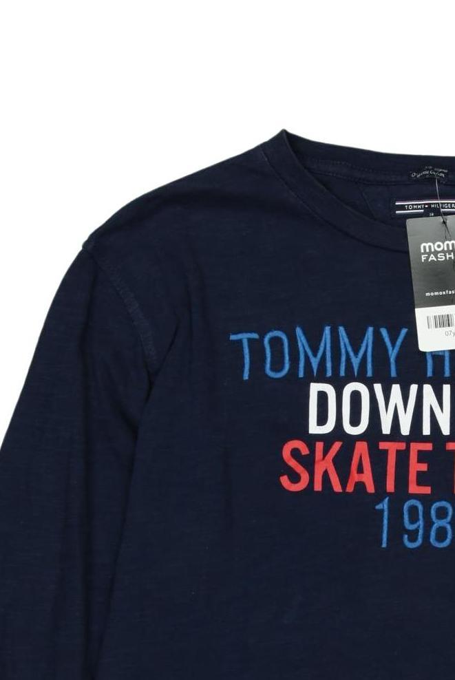 Thumbnail - Tommy Hilfiger Jungen Langarmshirt, marineblau, Gr. 164