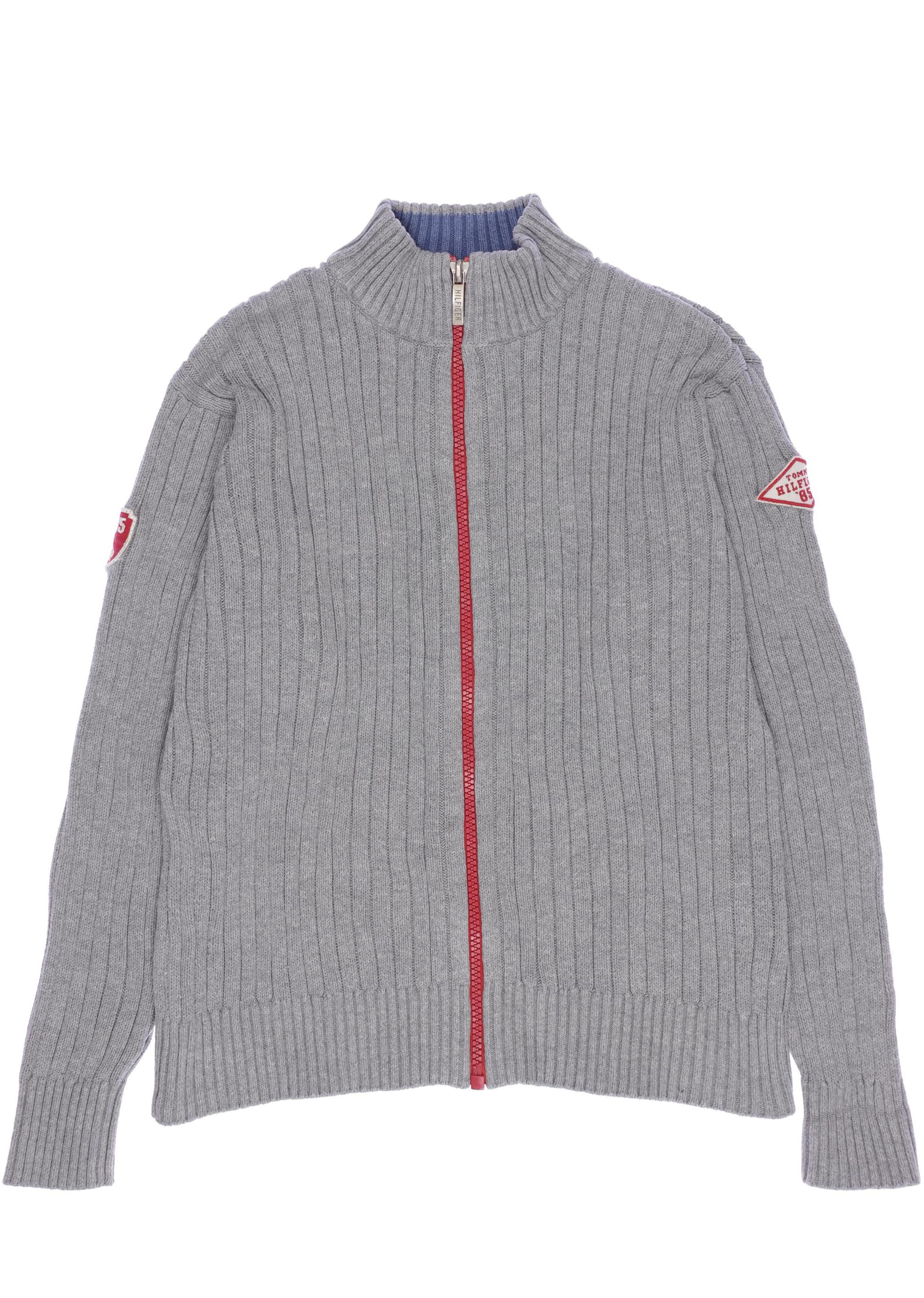 

Tommy Hilfiger Herren Strickjacke, grau, Gr. 128