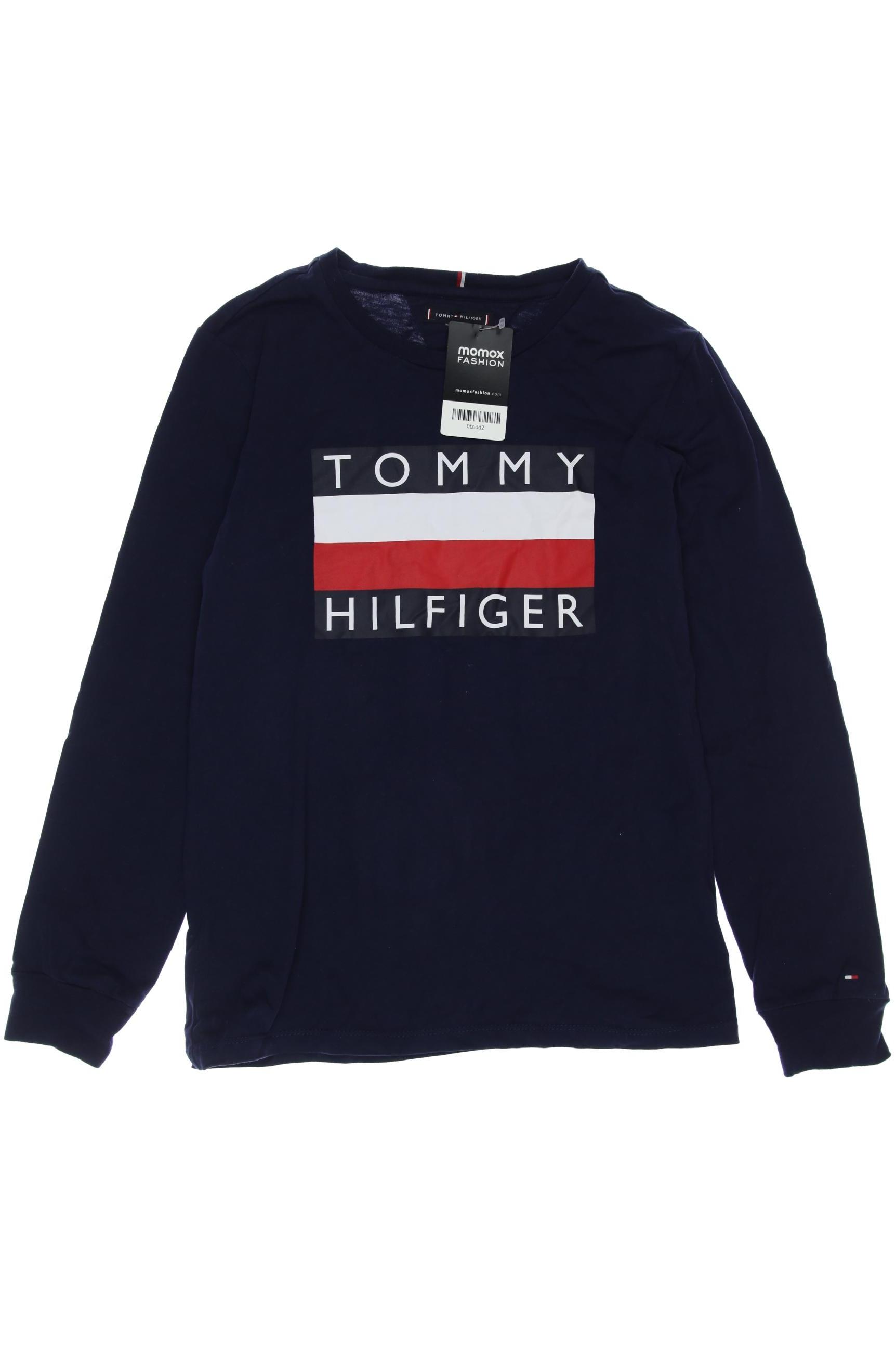 

Tommy Hilfiger Herren Langarmshirt, marineblau, Gr. 164