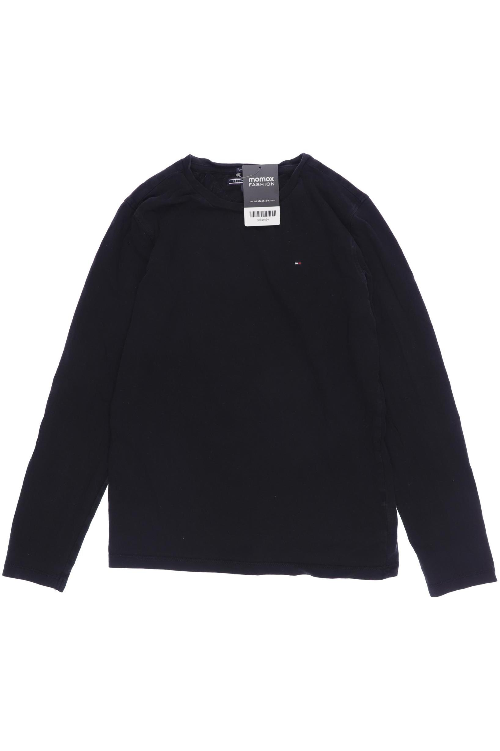 

Tommy Hilfiger Herren Langarmshirt, schwarz, Gr. 164