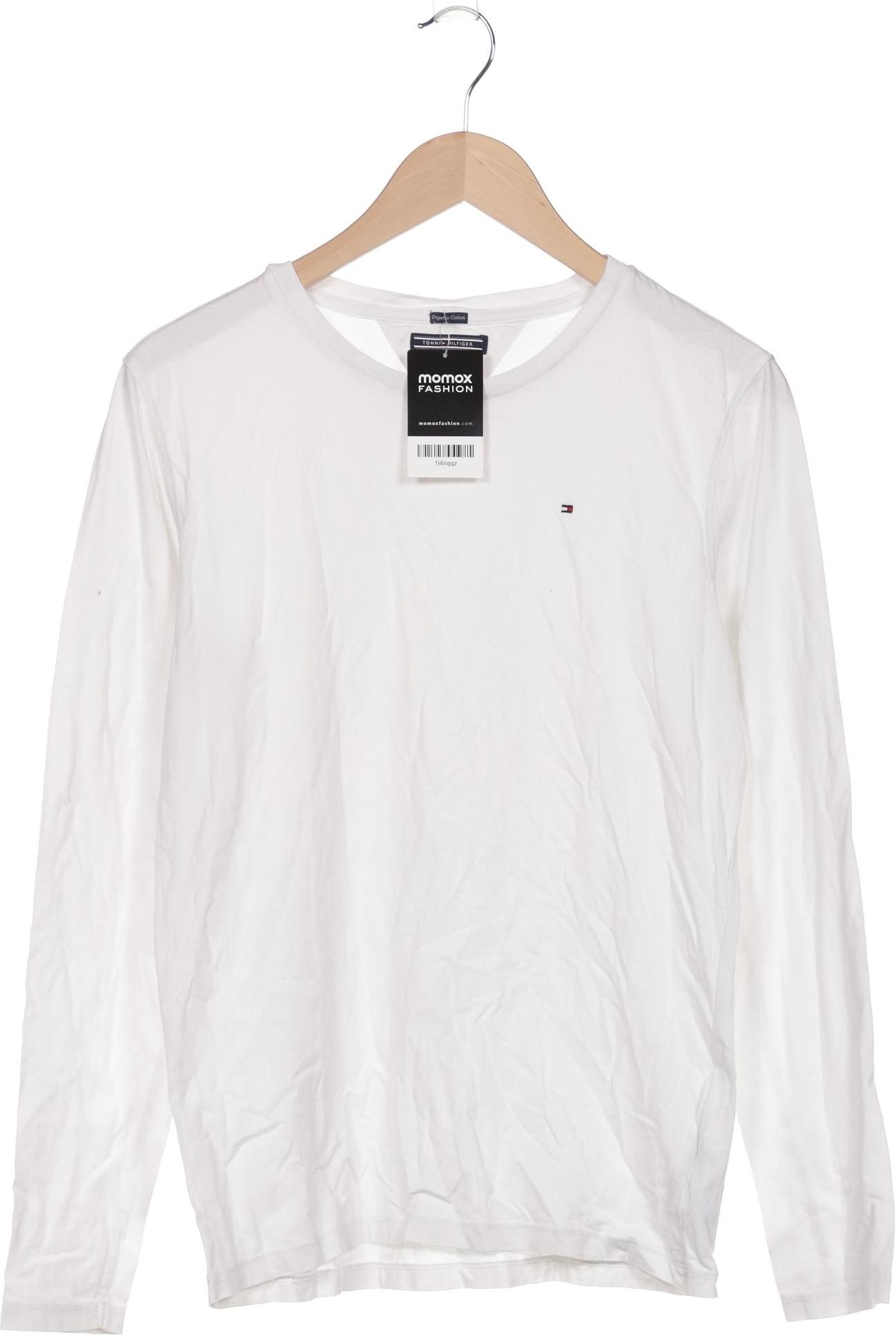 

Tommy Hilfiger Herren Langarmshirt, weiß, Gr. 176