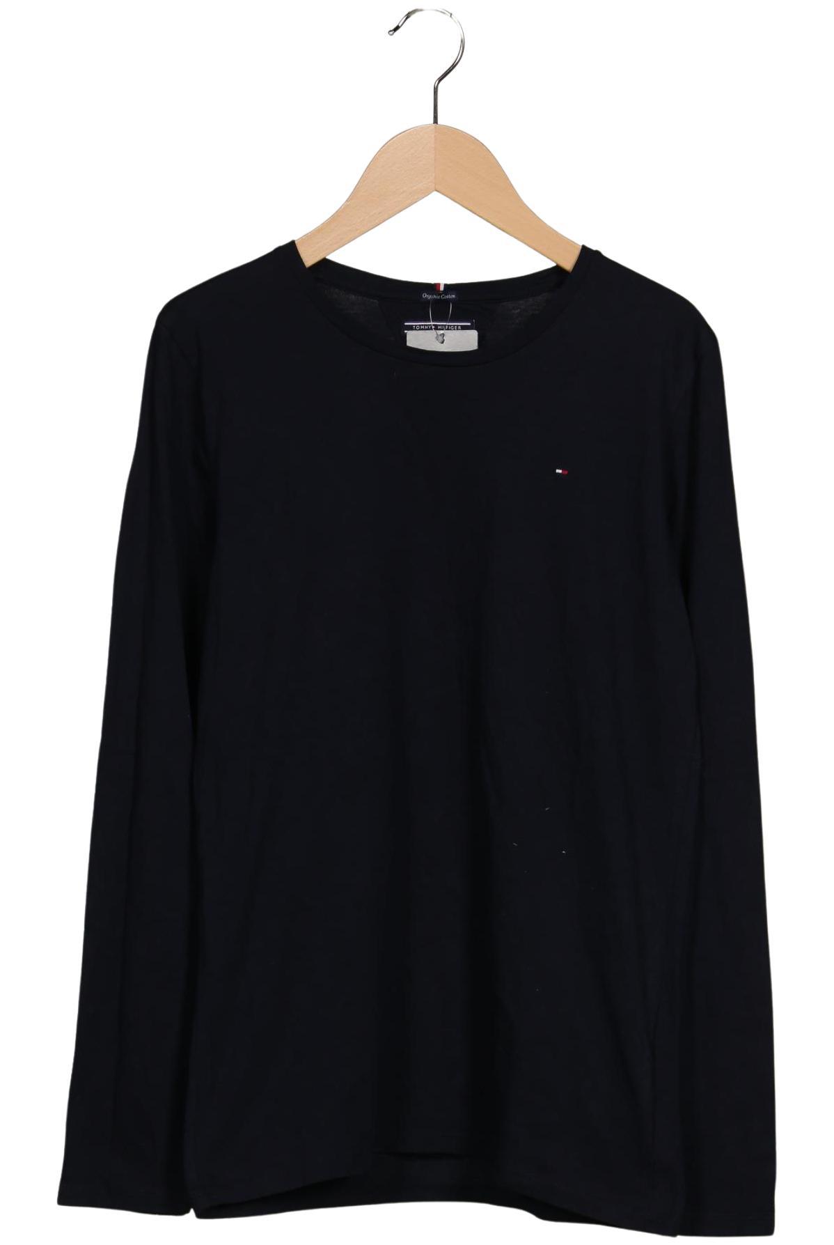 

Tommy Hilfiger Herren Langarmshirt, marineblau, Gr. 176