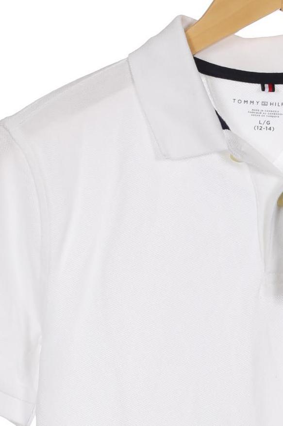 Thumbnail - Tommy Hilfiger Jungen Poloshirt, weiß, Gr. 152