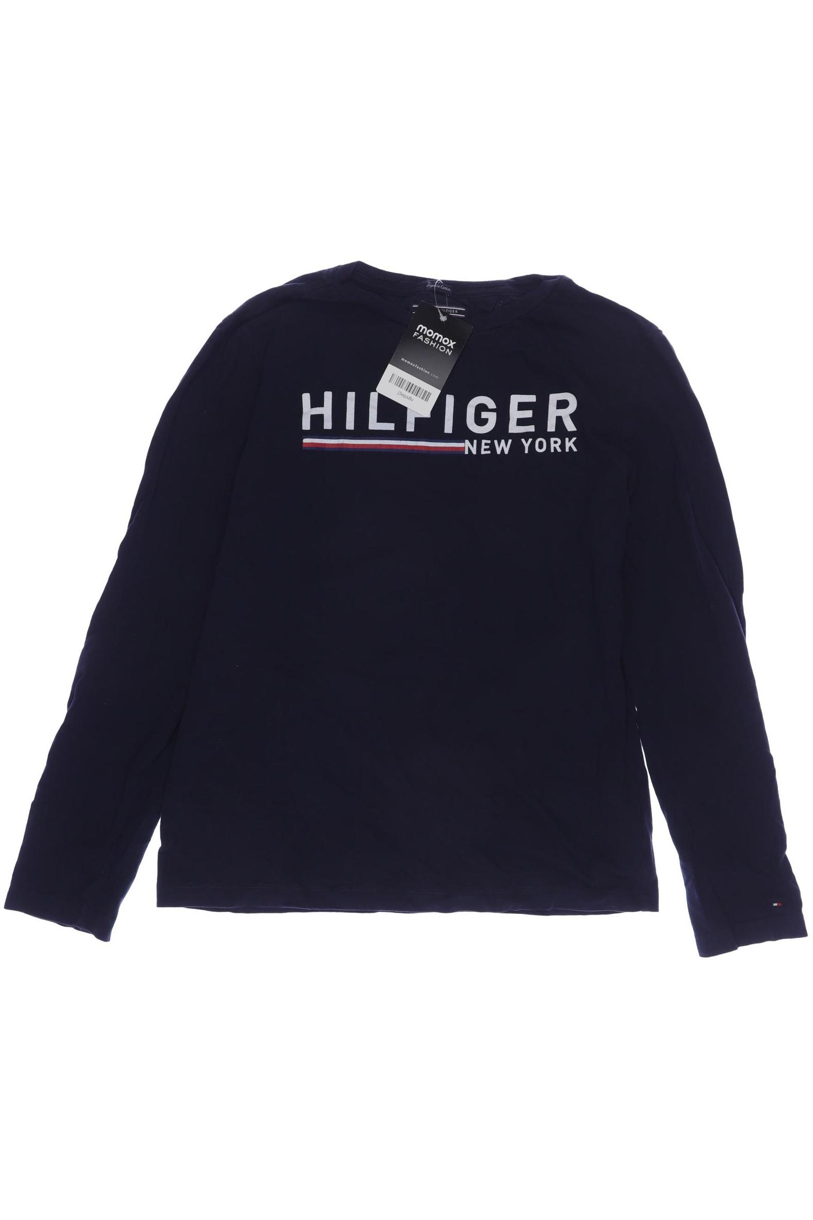 

Tommy Hilfiger Herren Langarmshirt, marineblau, Gr. 164