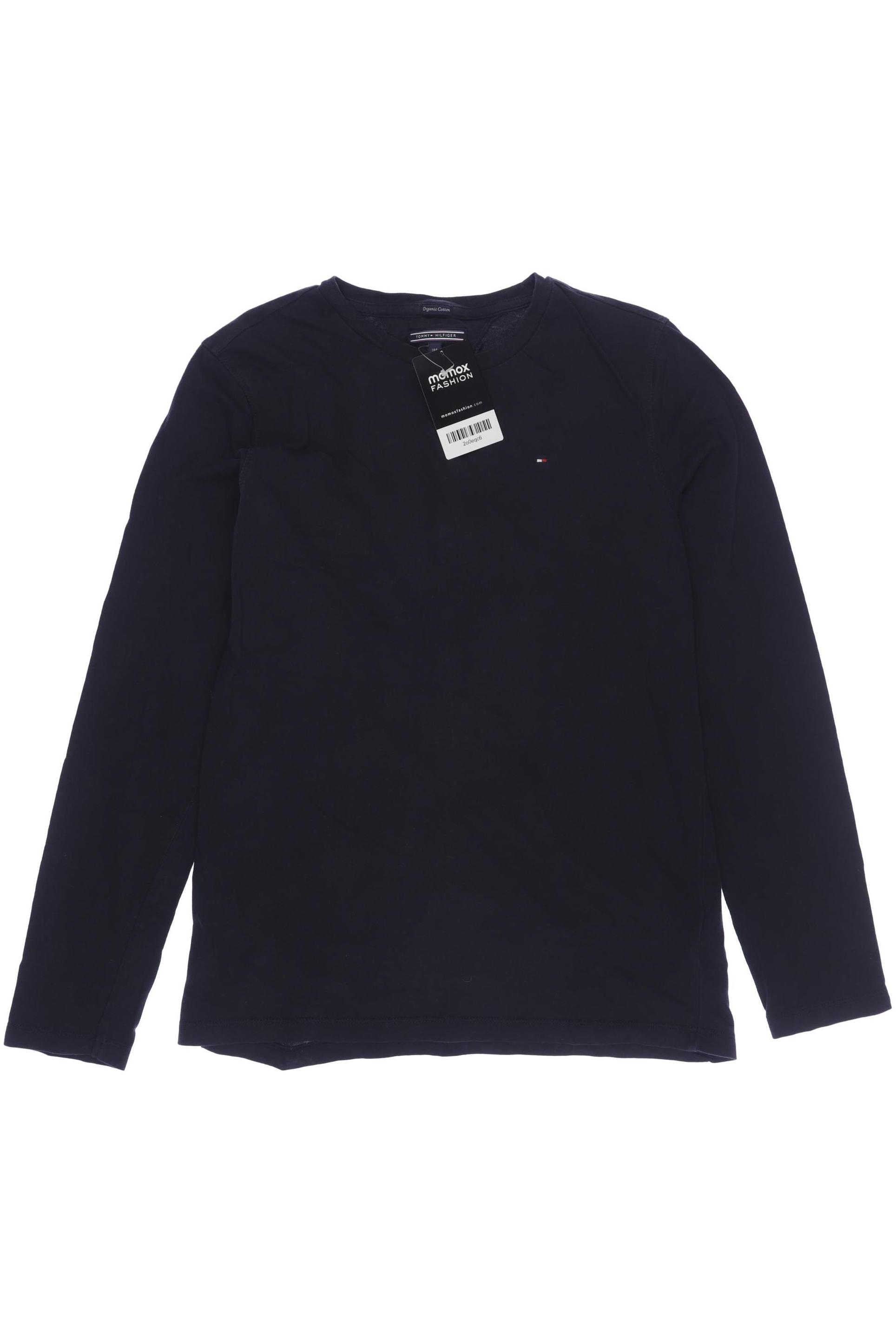 

Tommy Hilfiger Herren Langarmshirt, marineblau, Gr. 164