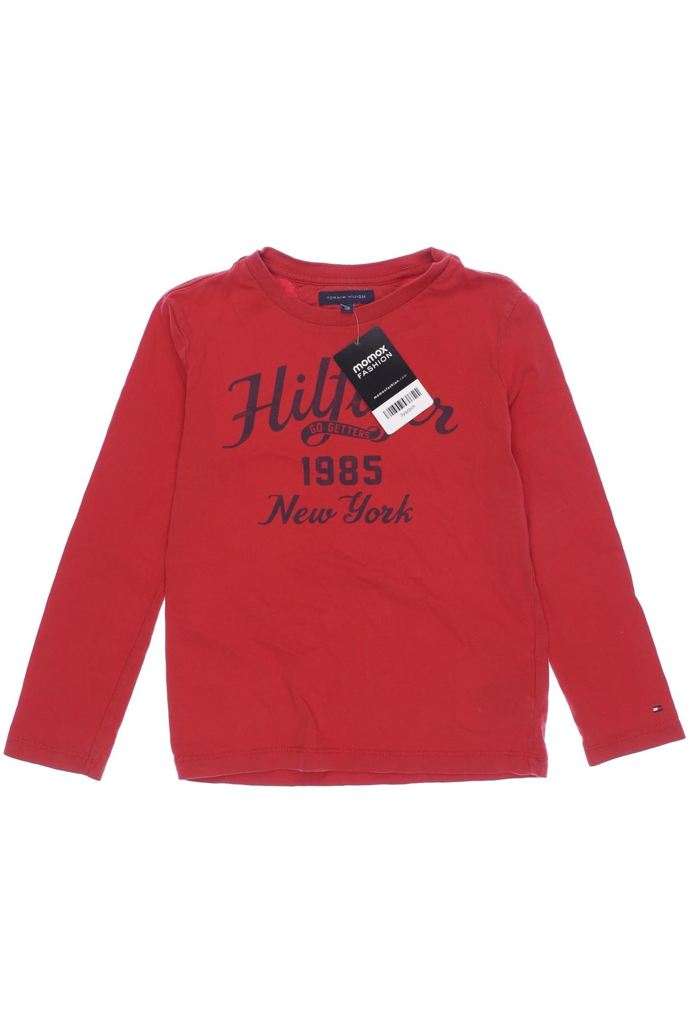 

Tommy Hilfiger Herren Langarmshirt, rot, Gr. 128