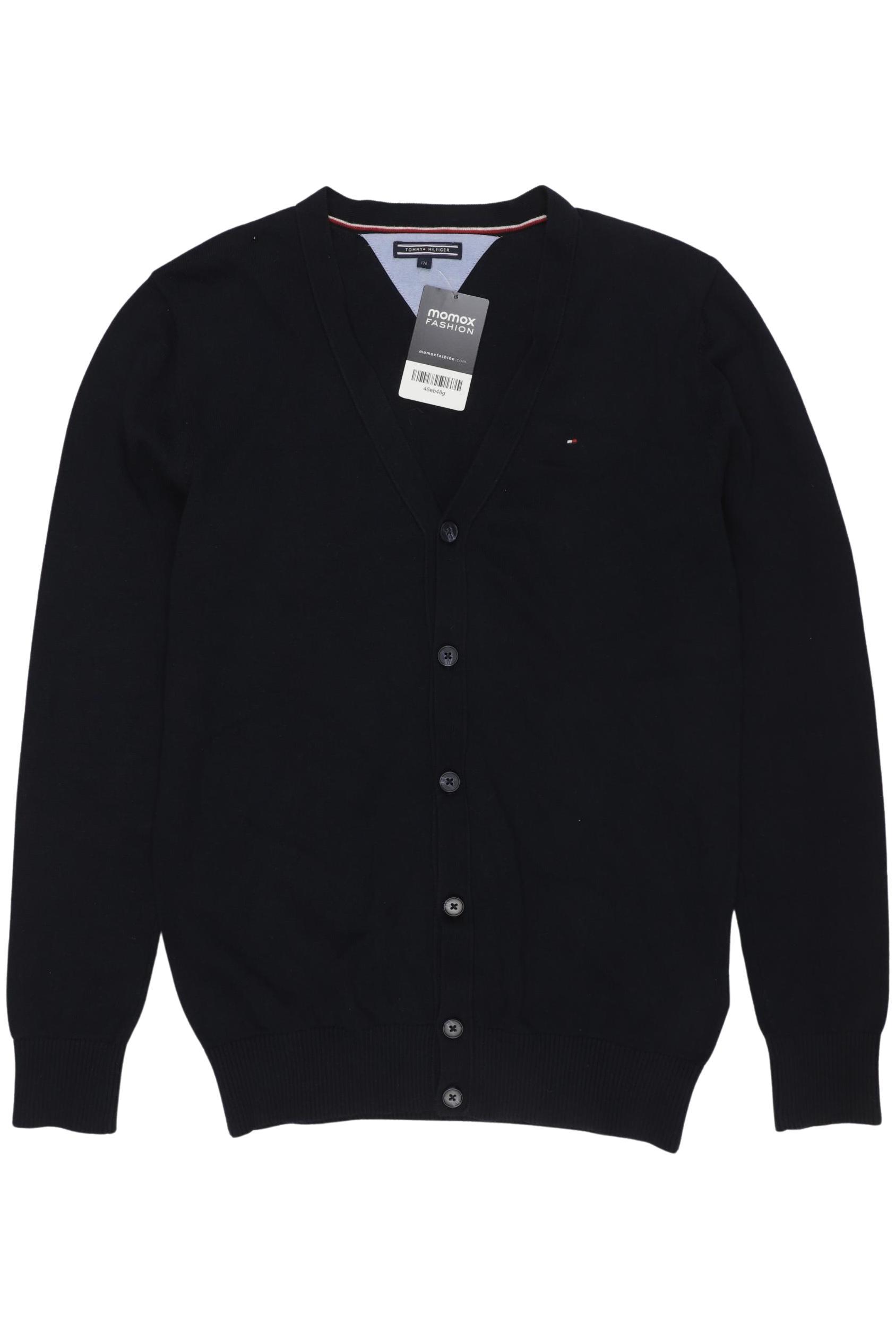 

Tommy Hilfiger Jungen Strickjacke, marineblau, Gr. 176