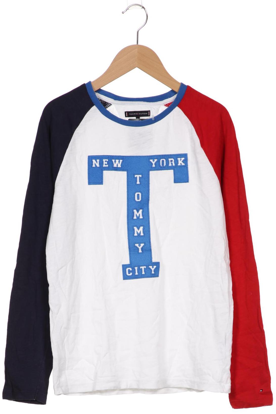 

Tommy Hilfiger Herren Langarmshirt, weiß, Gr. 164