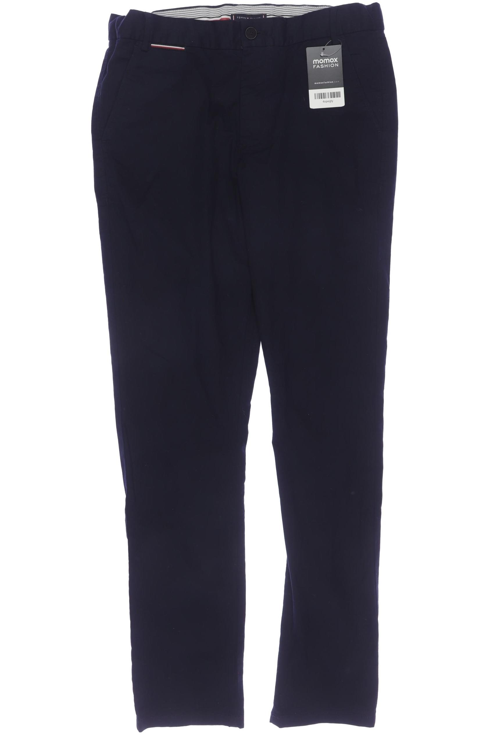 

Tommy Hilfiger Herren Stoffhose, marineblau, Gr. 176