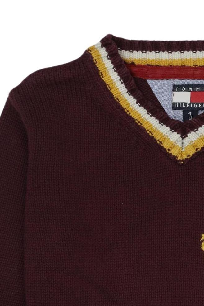 Thumbnail - Tommy Hilfiger Jungen Pullover, bordeaux, Gr. 104