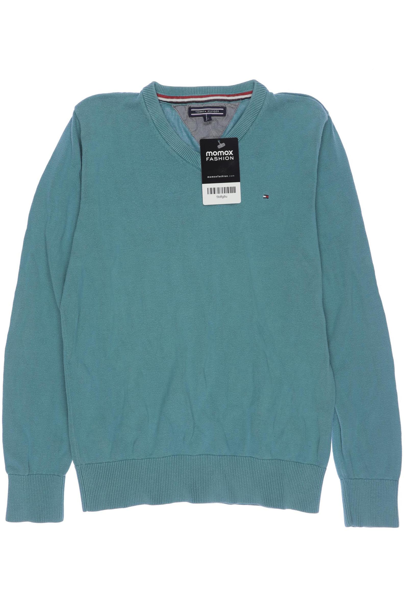 

Tommy Hilfiger Herren Pullover, türkis, Gr. 152