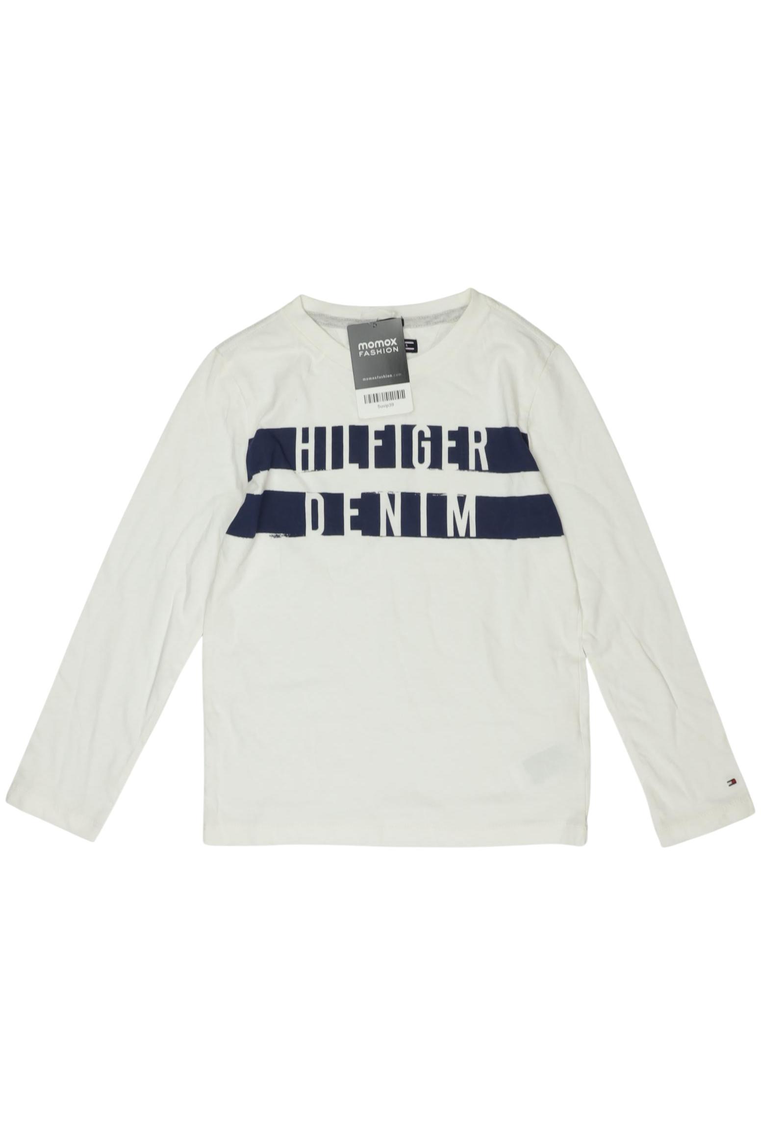

Tommy Hilfiger Jungen Langarmshirt, weiß, Gr. 128
