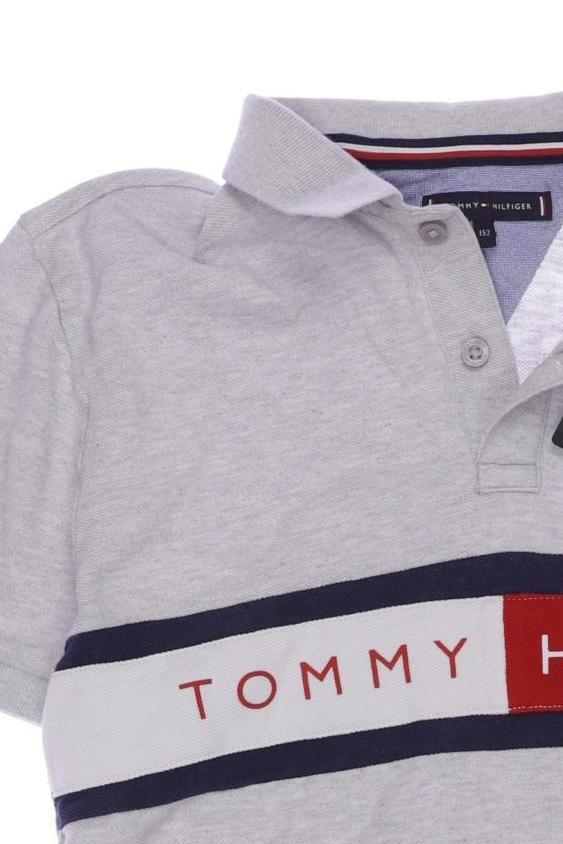 Thumbnail - Tommy Hilfiger Jungen Poloshirt, grau, Gr. 152