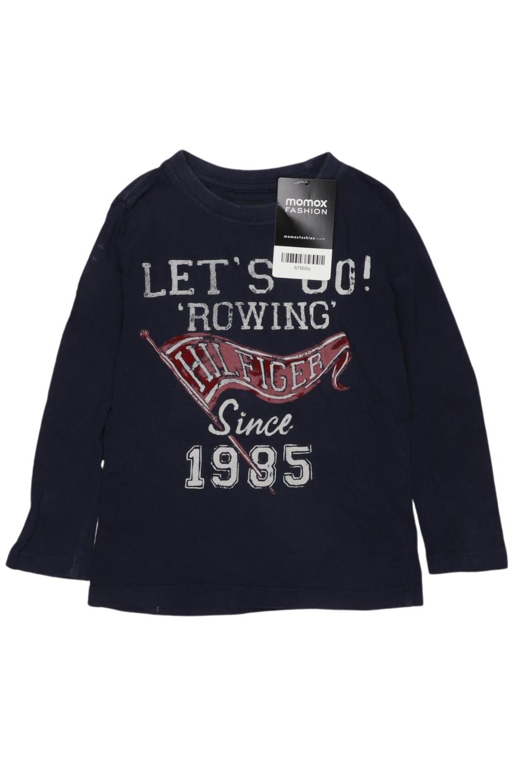 

Tommy Hilfiger Herren Langarmshirt, marineblau, Gr. 98