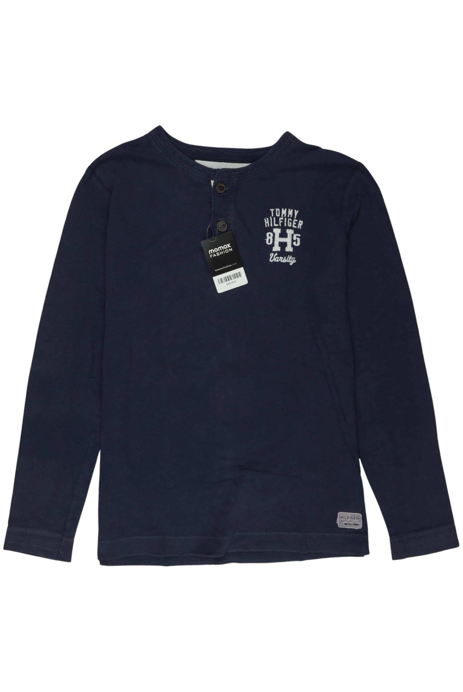 

Tommy Hilfiger Jungen Langarmshirt, marineblau, Gr. 176