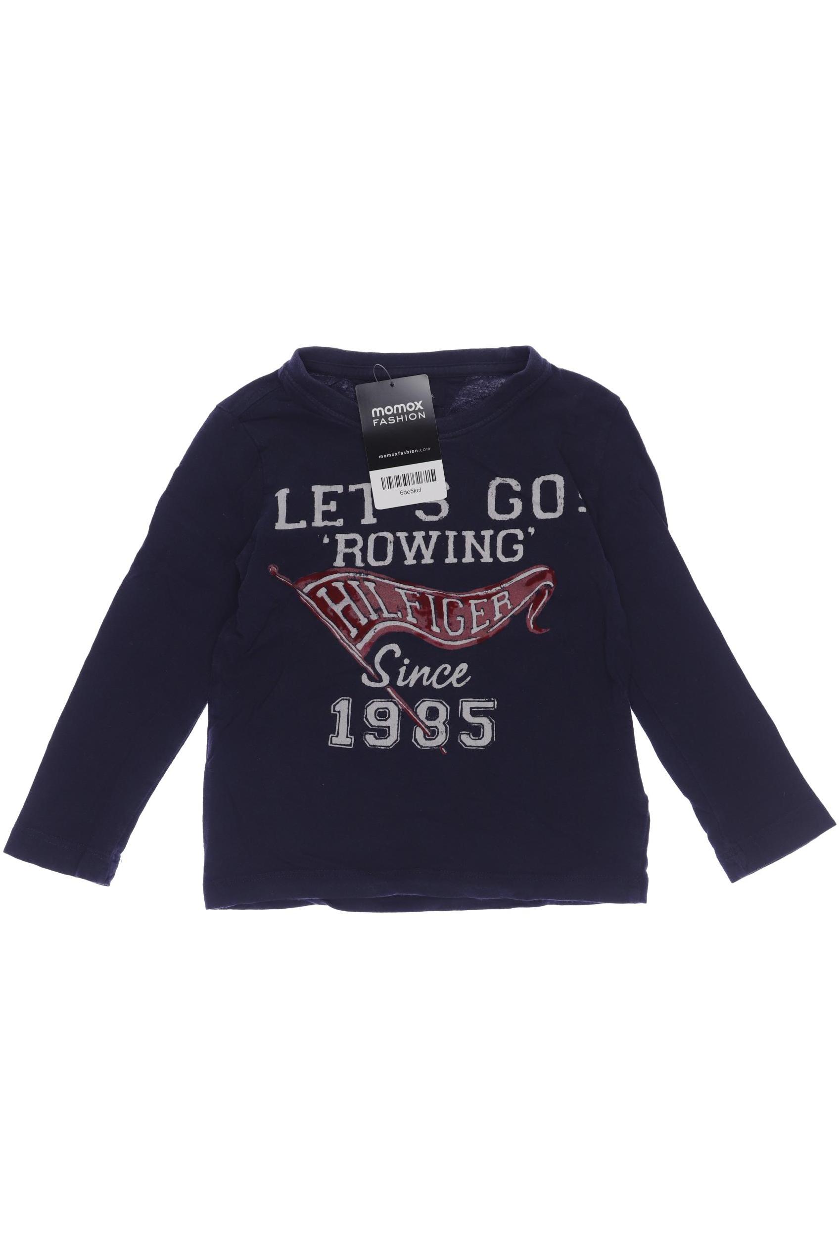 

Tommy Hilfiger Jungen Langarmshirt, marineblau