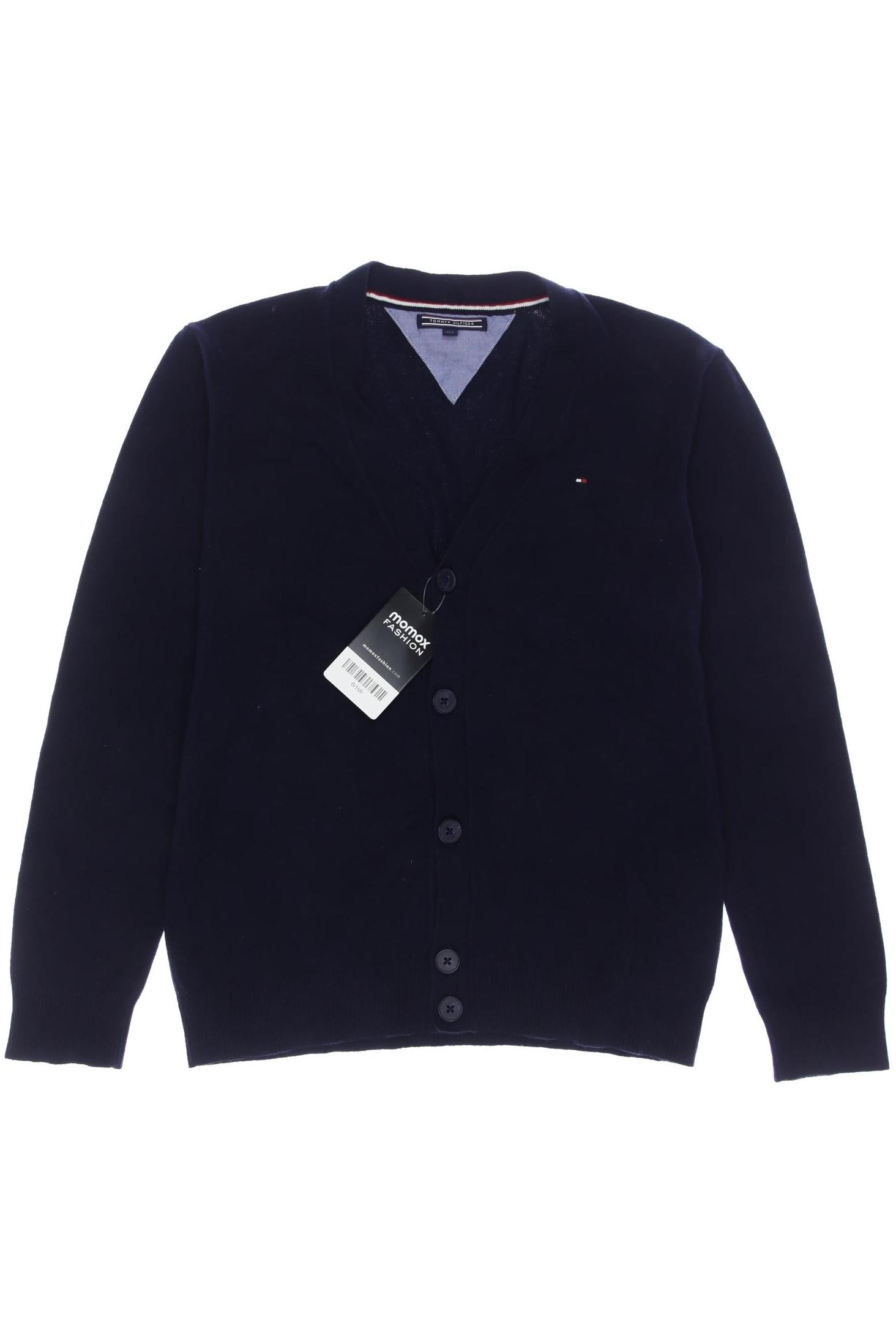 

Tommy Hilfiger Herren Strickjacke, marineblau, Gr. 152