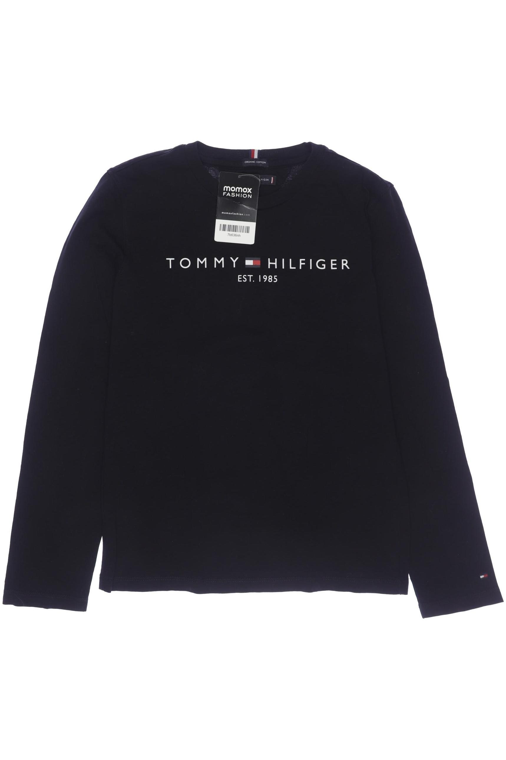 

Tommy Hilfiger Herren Langarmshirt, schwarz, Gr. 152