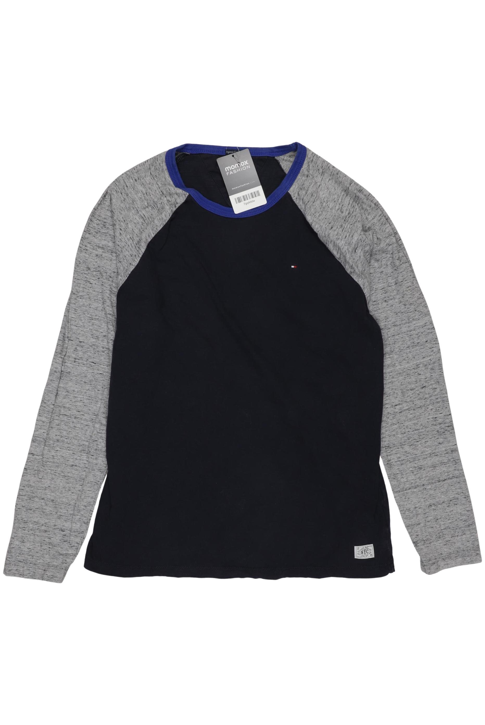 

Tommy Hilfiger Herren Langarmshirt, marineblau, Gr. 176
