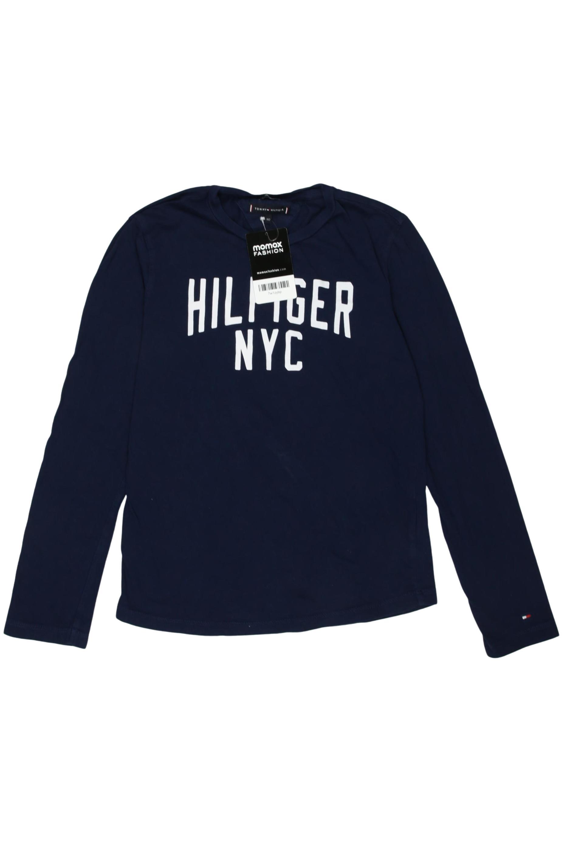 

Tommy Hilfiger Herren Langarmshirt, marineblau, Gr. 152