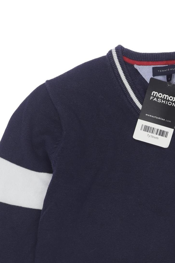 Thumbnail - Tommy Hilfiger Jungen Pullover, marineblau, Gr. 128
