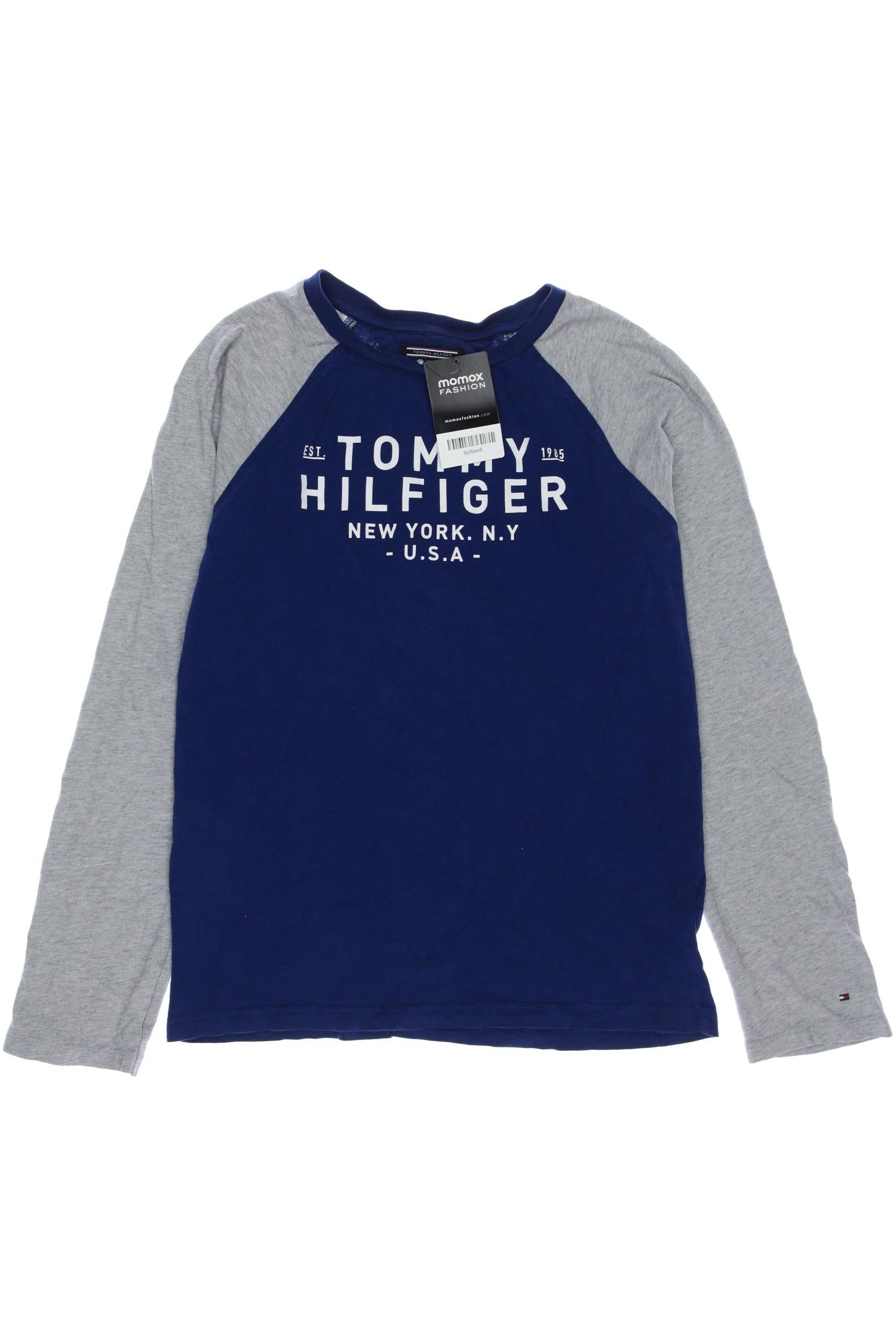 

Tommy Hilfiger Herren Langarmshirt, blau, Gr. 164