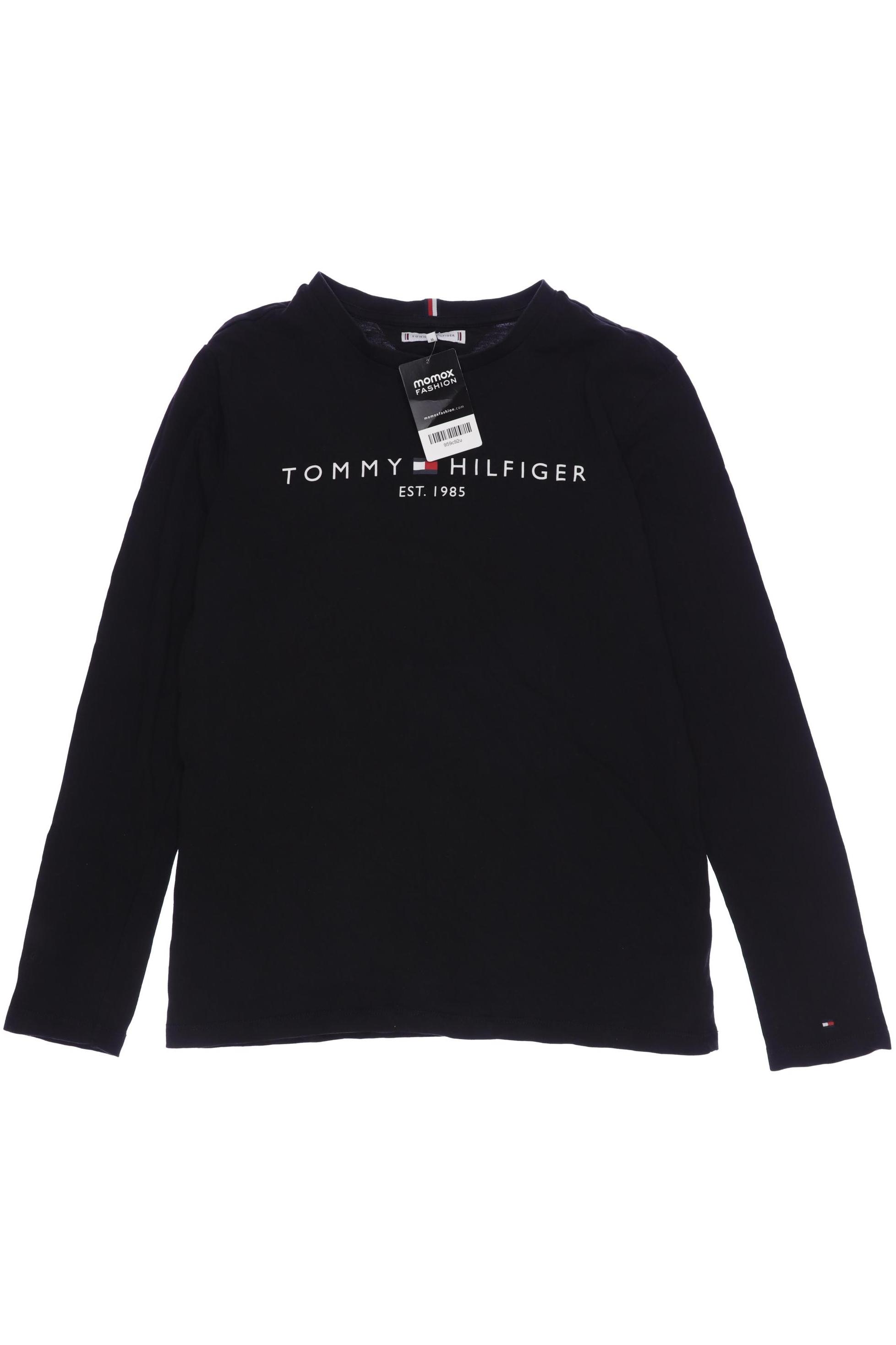 

Tommy Hilfiger Herren Langarmshirt, schwarz, Gr. 176