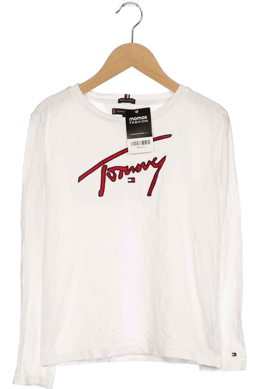 

Tommy Hilfiger Herren Langarmshirt, weiß, Gr. 152