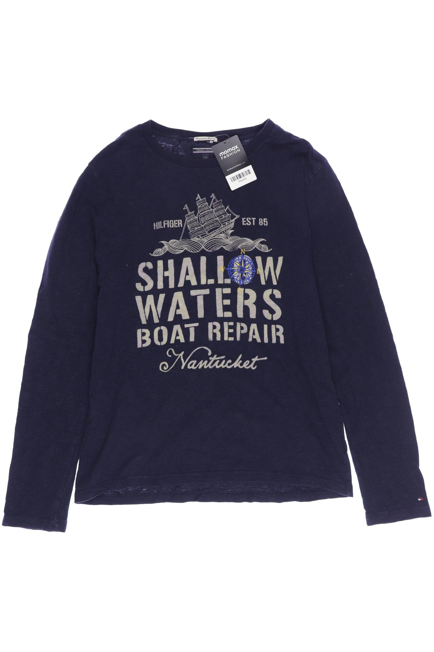 

Tommy Hilfiger Jungen Langarmshirt, marineblau