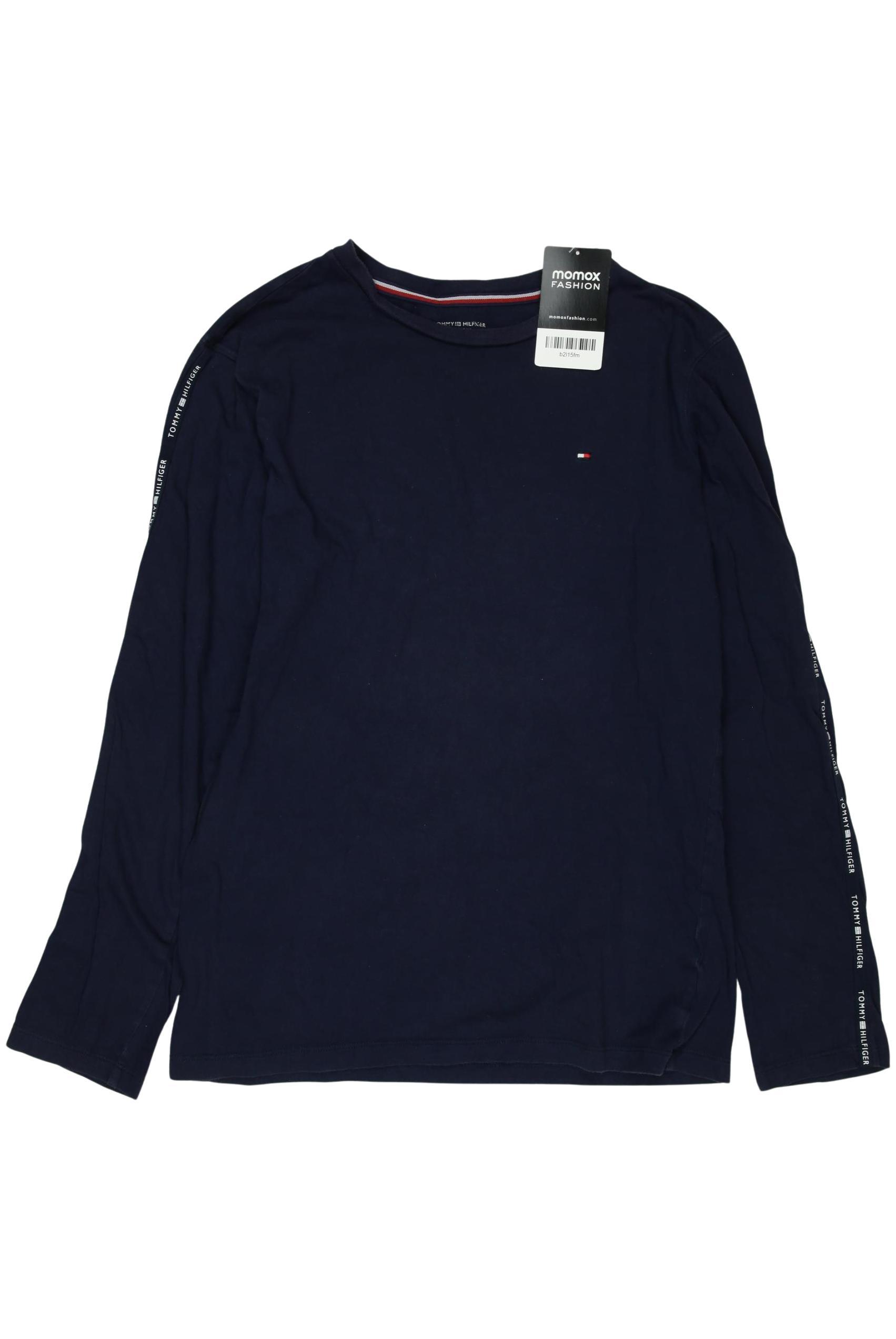 

Tommy Hilfiger Herren Langarmshirt, marineblau, Gr. 164