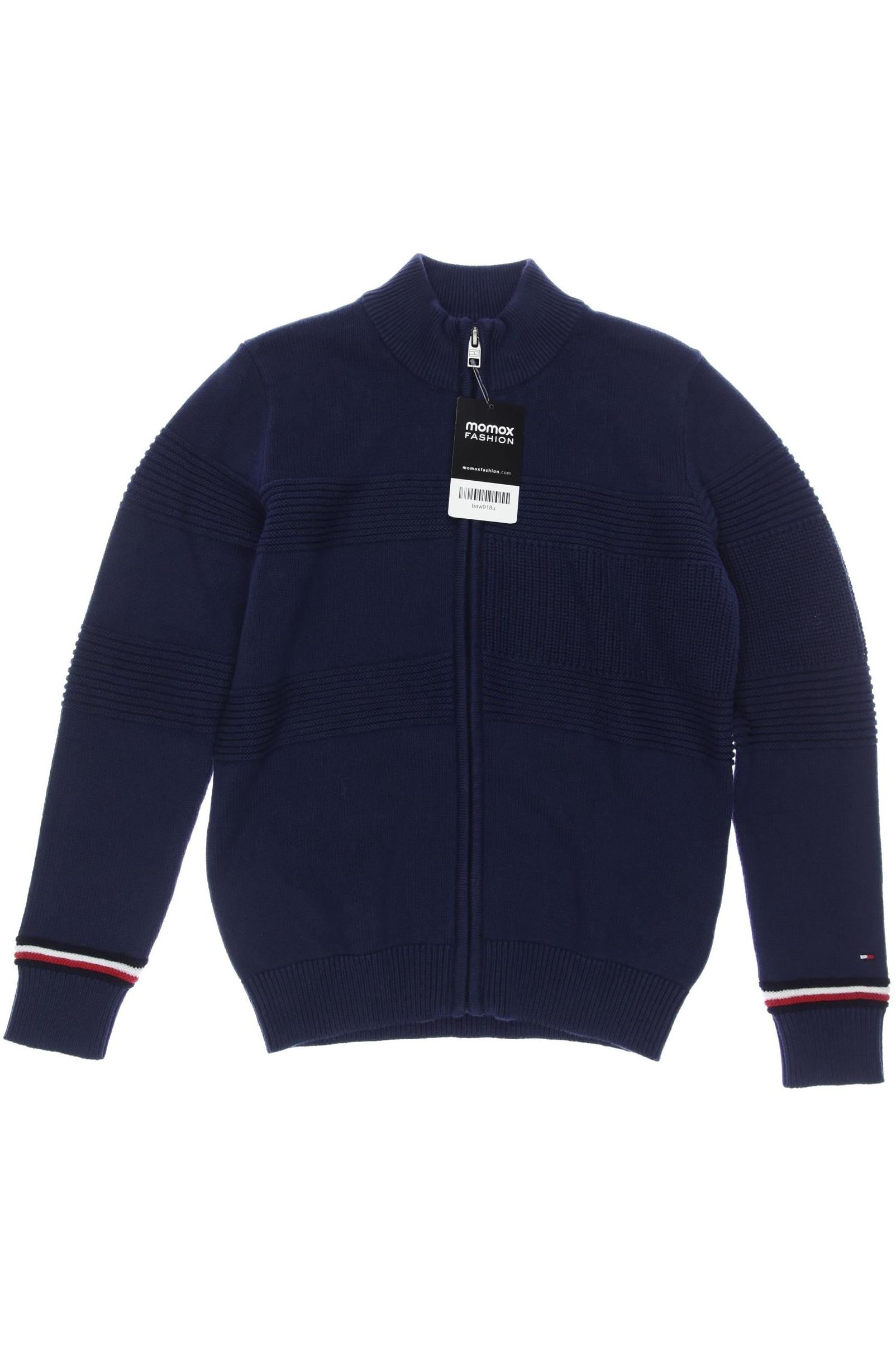 

Tommy Hilfiger Herren Strickjacke, marineblau, Gr. 140