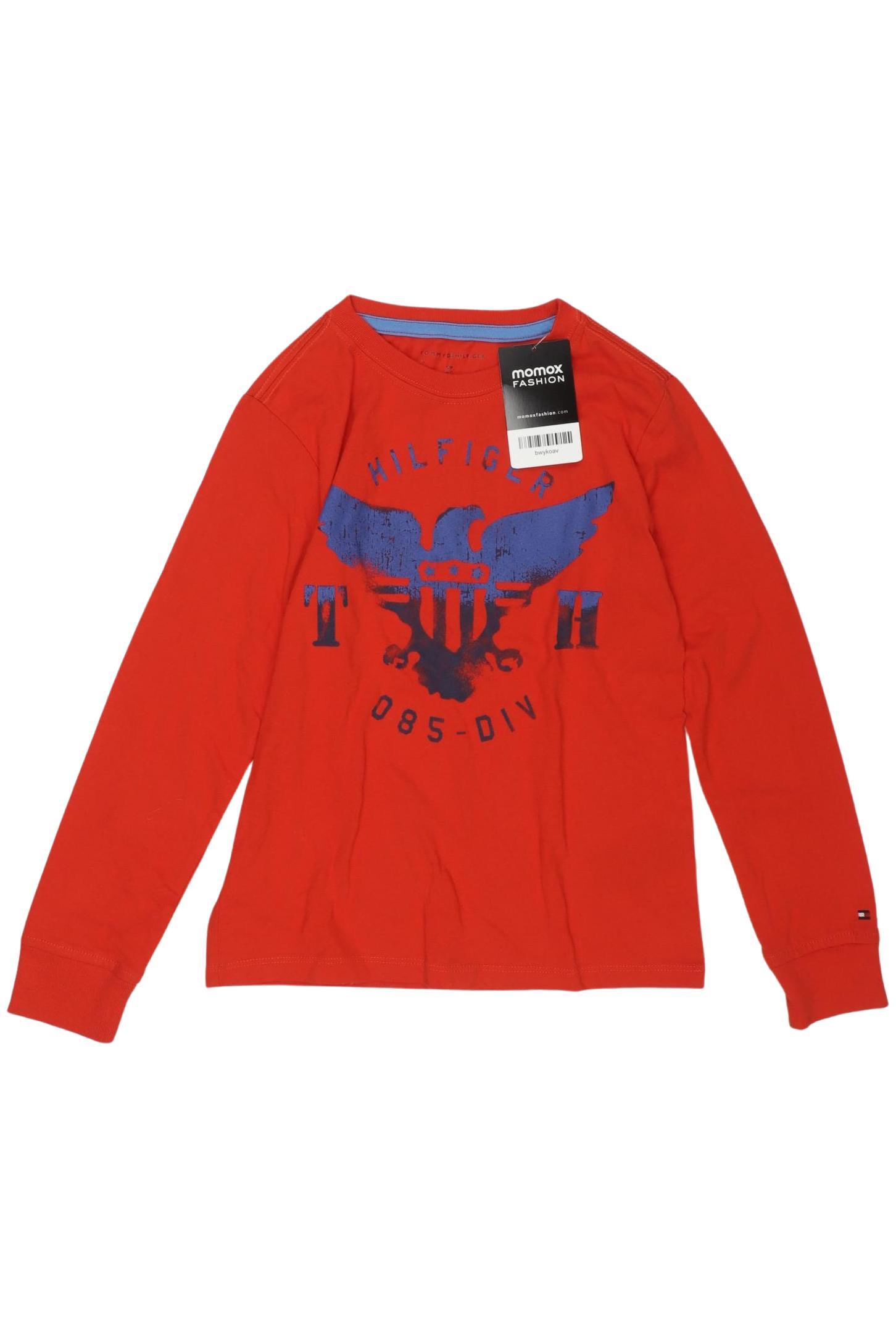 

Tommy Hilfiger Jungen Langarmshirt, rot, Gr. 134