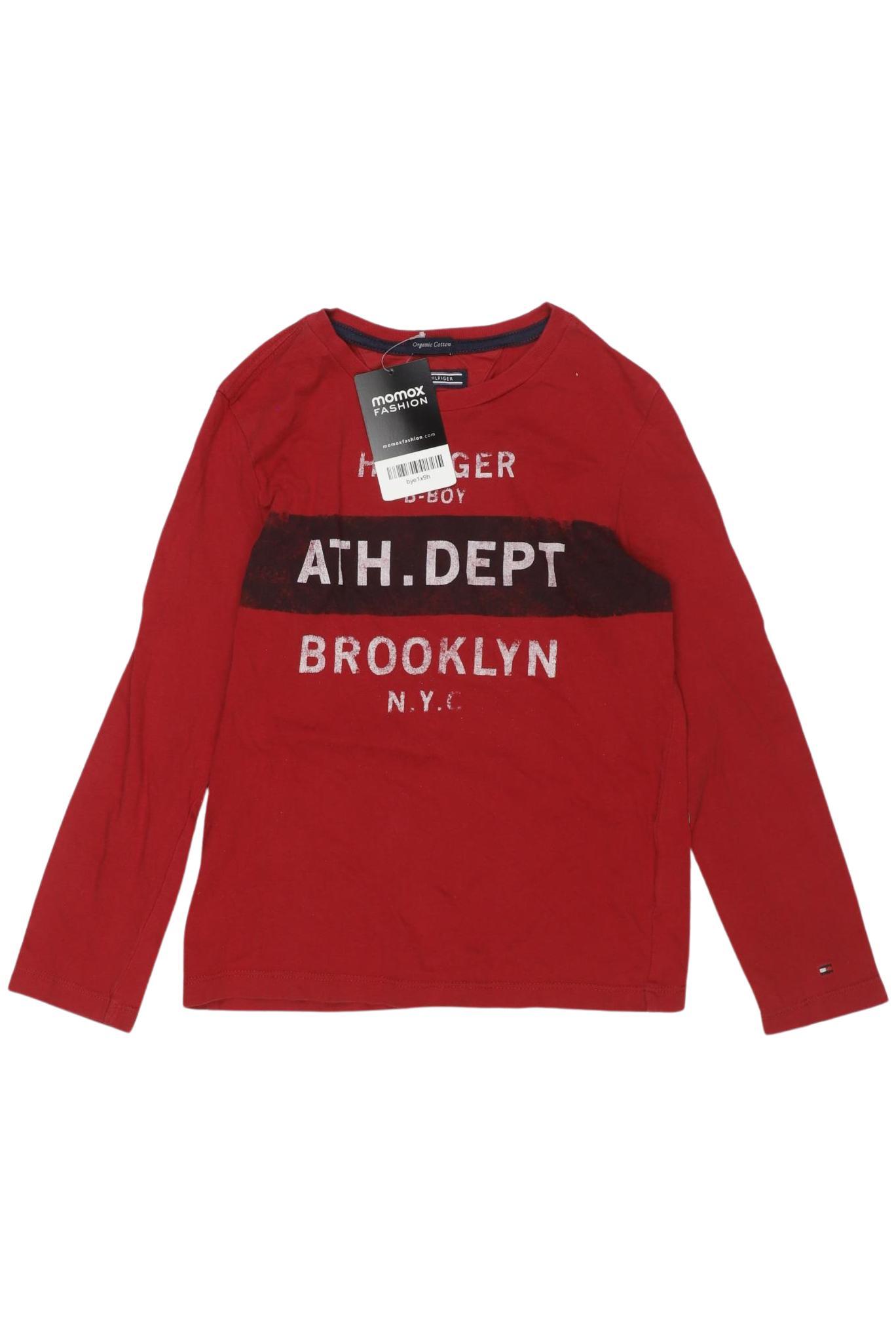 

Tommy Hilfiger Jungen Langarmshirt, rot, Gr. 122