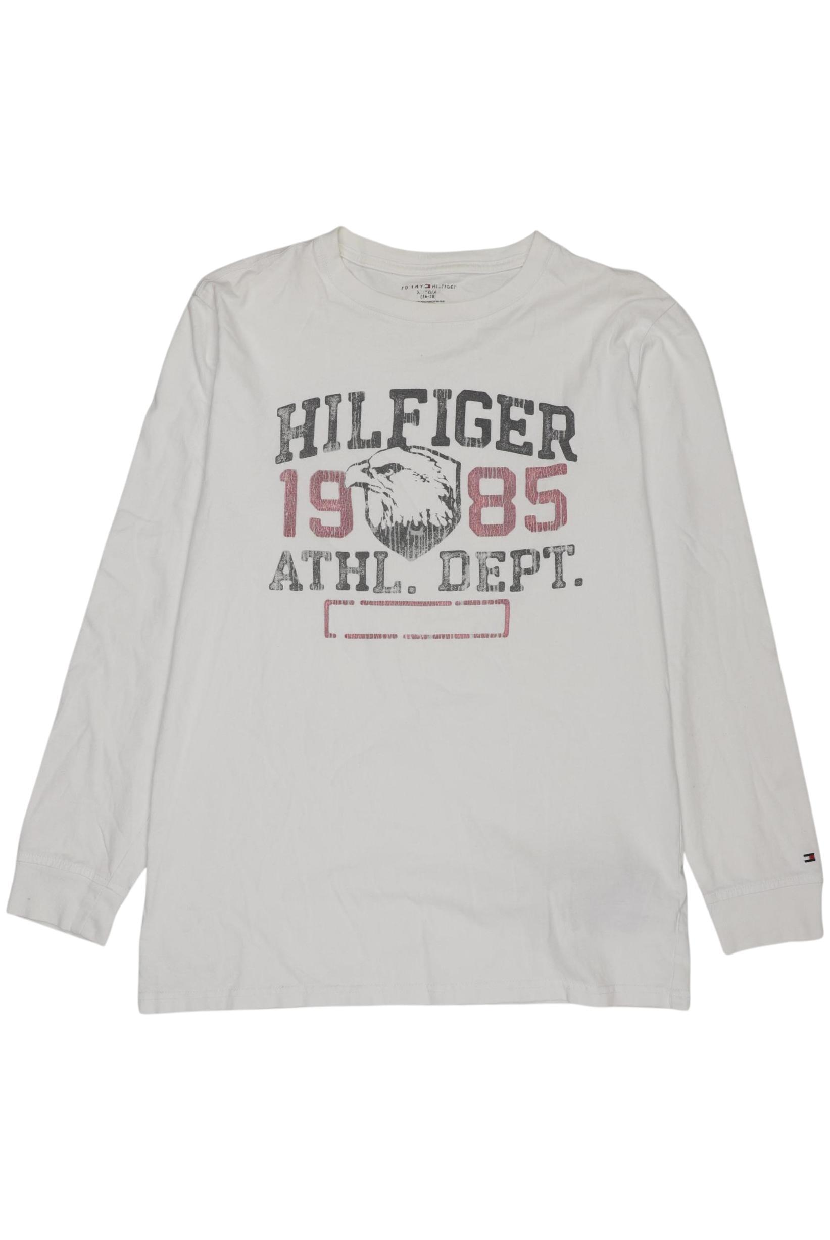 

Tommy Hilfiger Herren Langarmshirt, weiß, Gr. 176