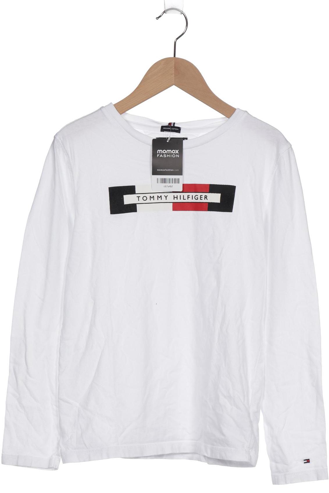 

Tommy Hilfiger Herren Langarmshirt, weiß, Gr. 164