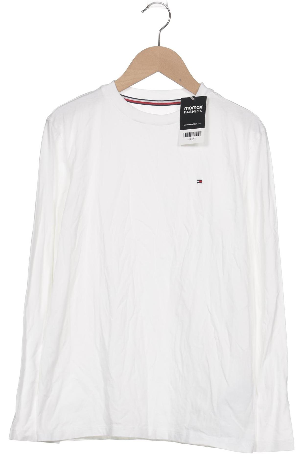 

Tommy Hilfiger Herren Langarmshirt, weiß, Gr. 164