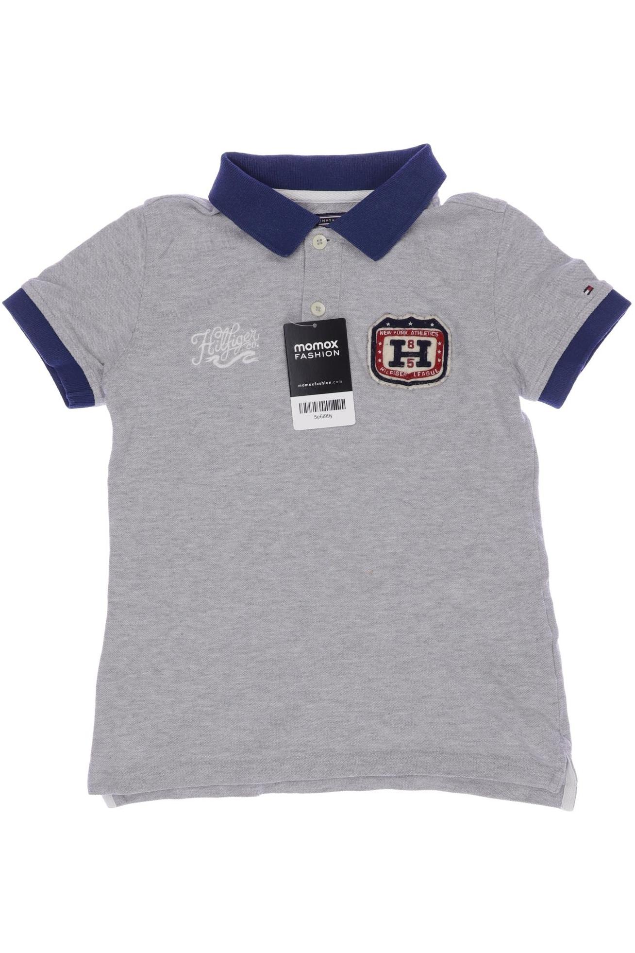 

Tommy Hilfiger Jungen Poloshirt, grau, Gr. 128
