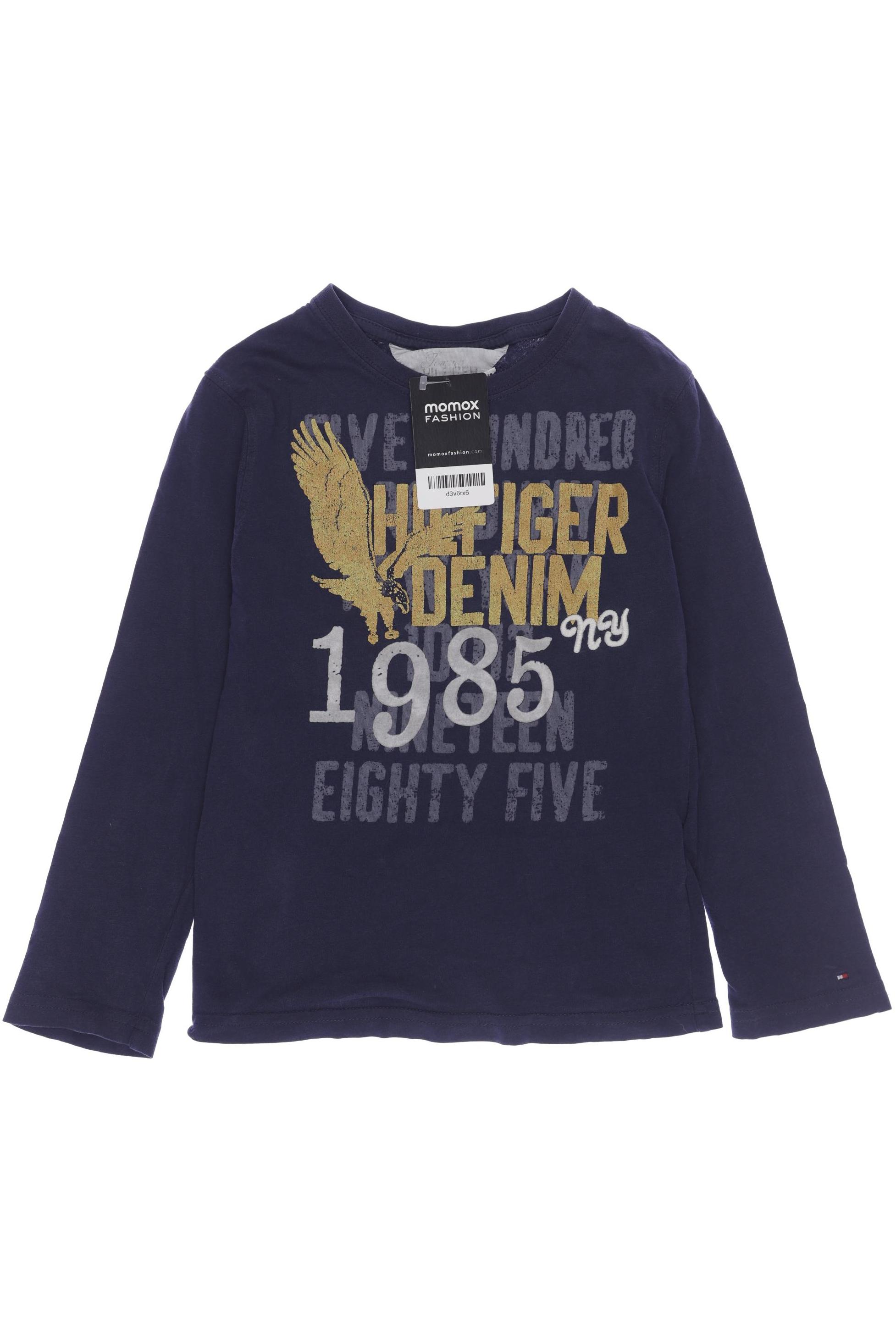 

Tommy Hilfiger Jungen Langarmshirt, marineblau