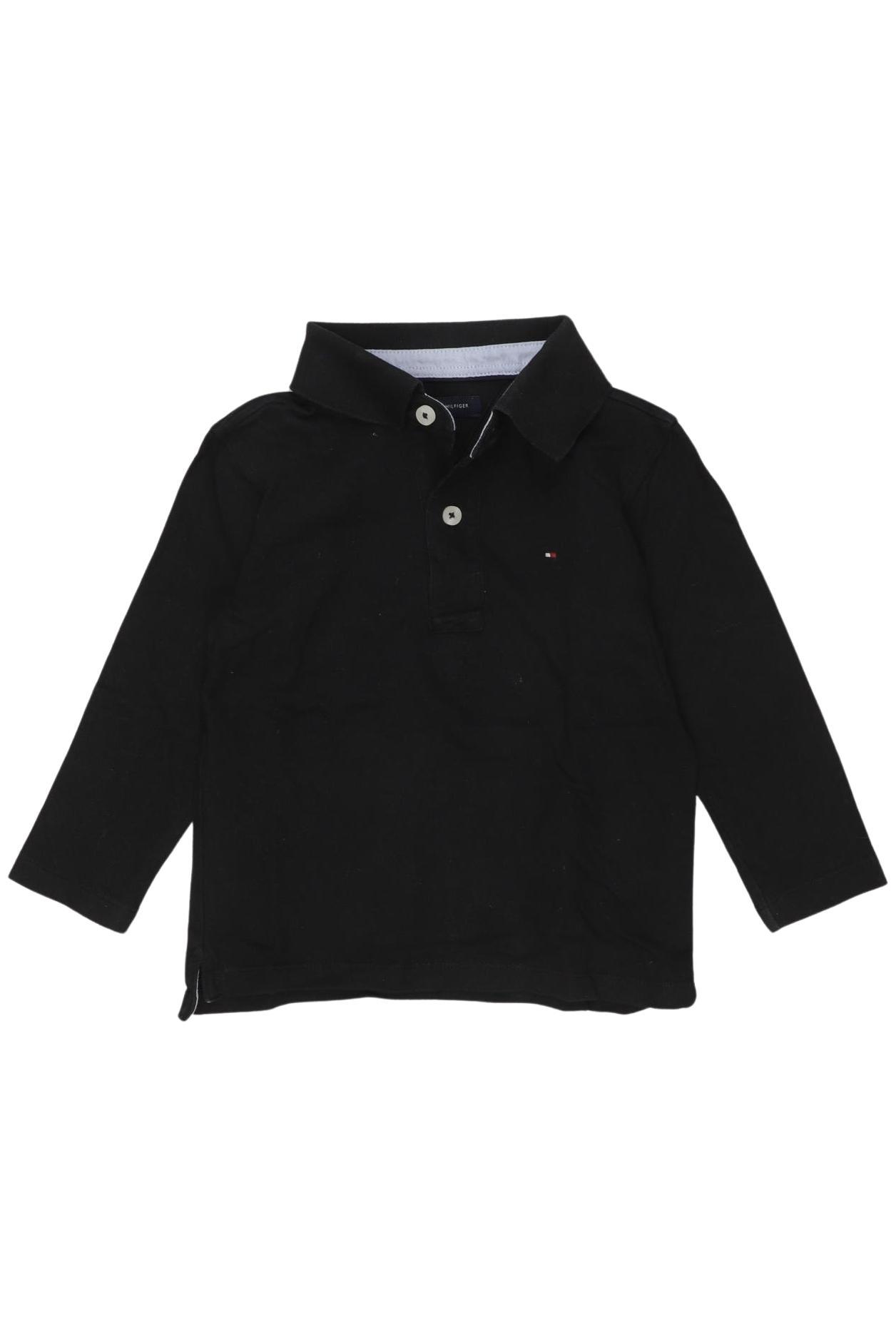 

Tommy Hilfiger Jungen Poloshirt, schwarz, Gr. 98